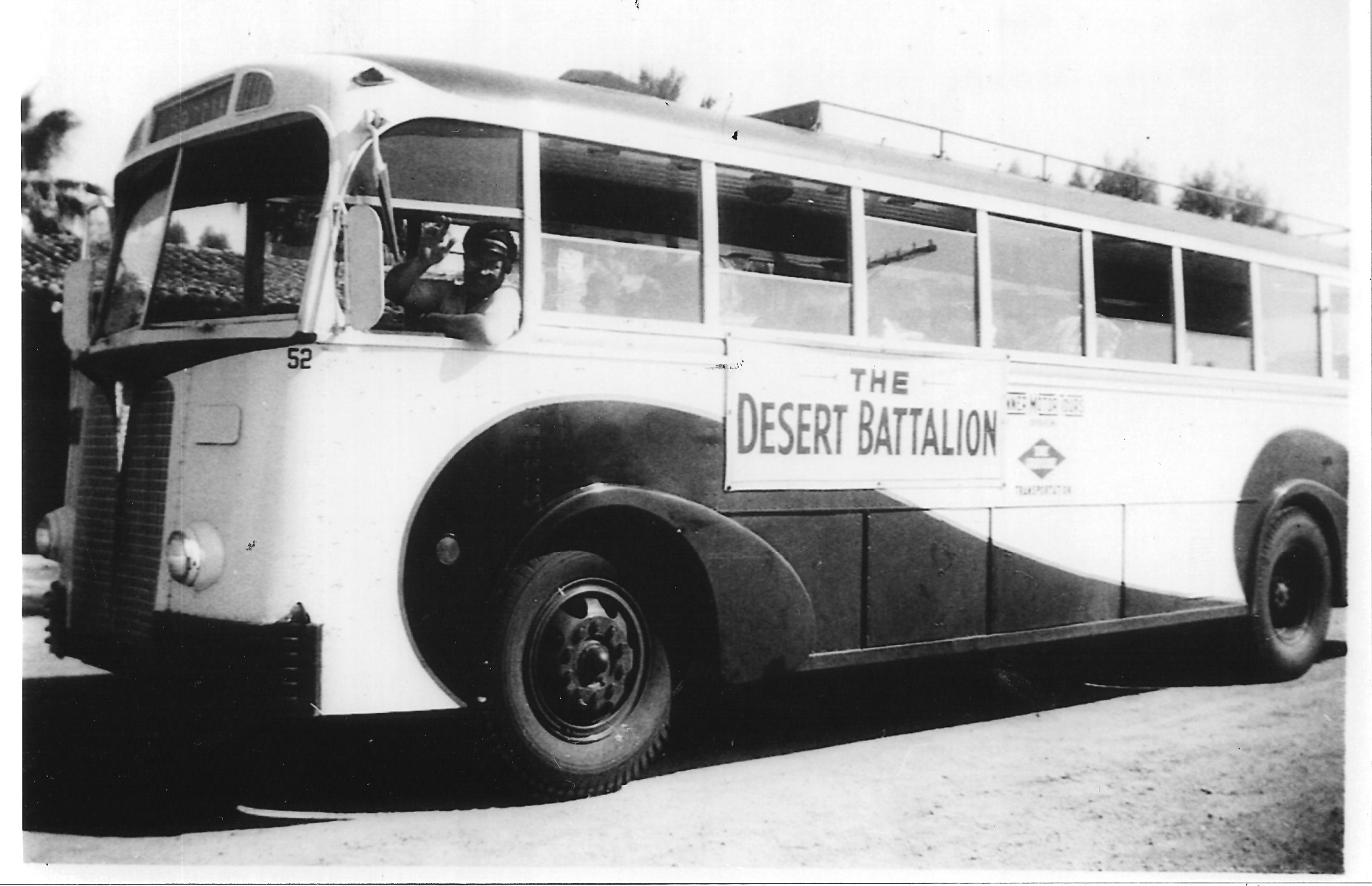 The Desert Battalion and other groups like it bussed in young women to serve as dance partners and conversationalists for the soldiers stationed at the DTC. Courtesy of the General Patton Memorial Museum.