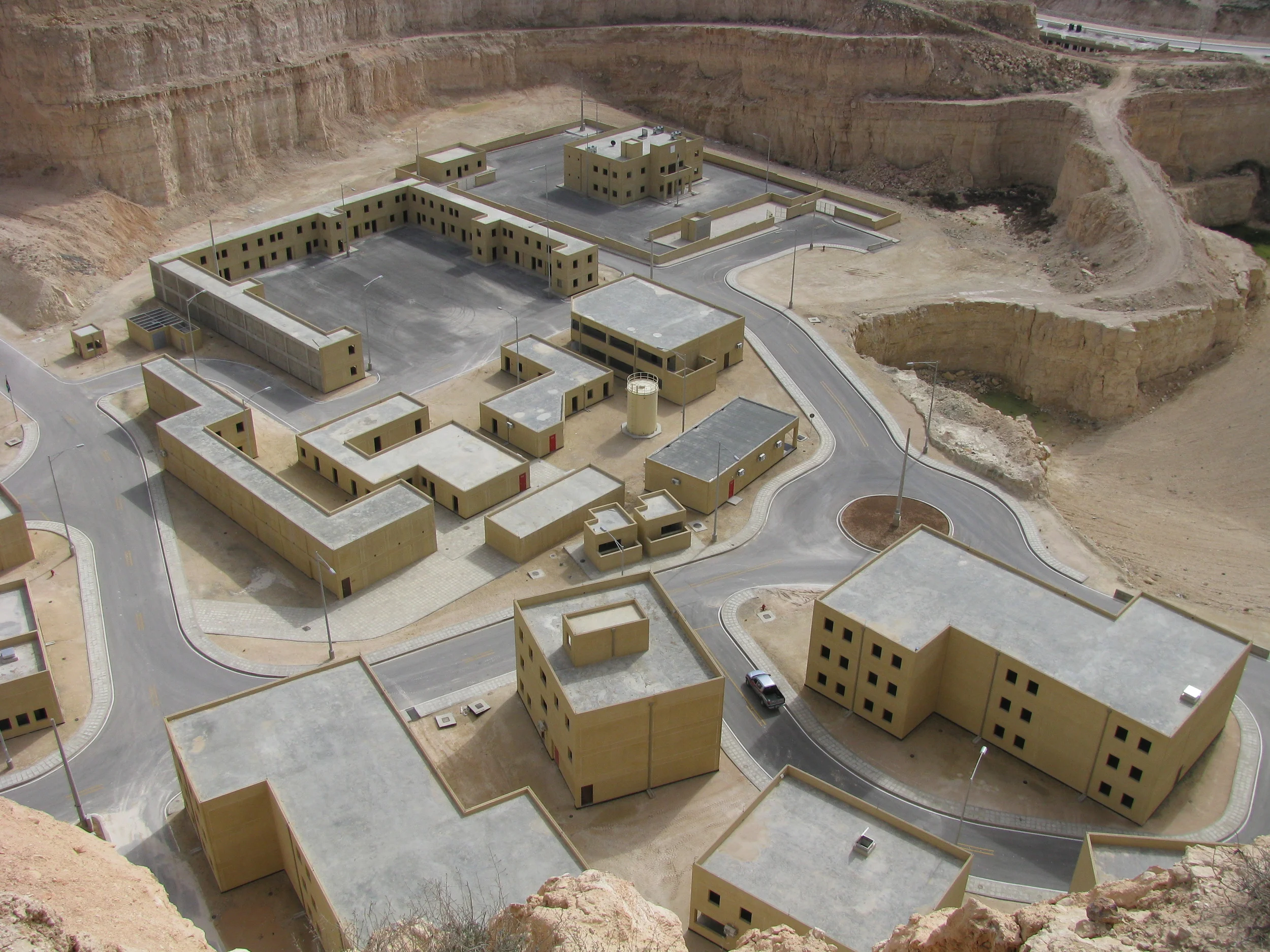 A section of the King Abdullah Special Operations Training Center in Jordan. Photo from General Dynamics Information Technology.