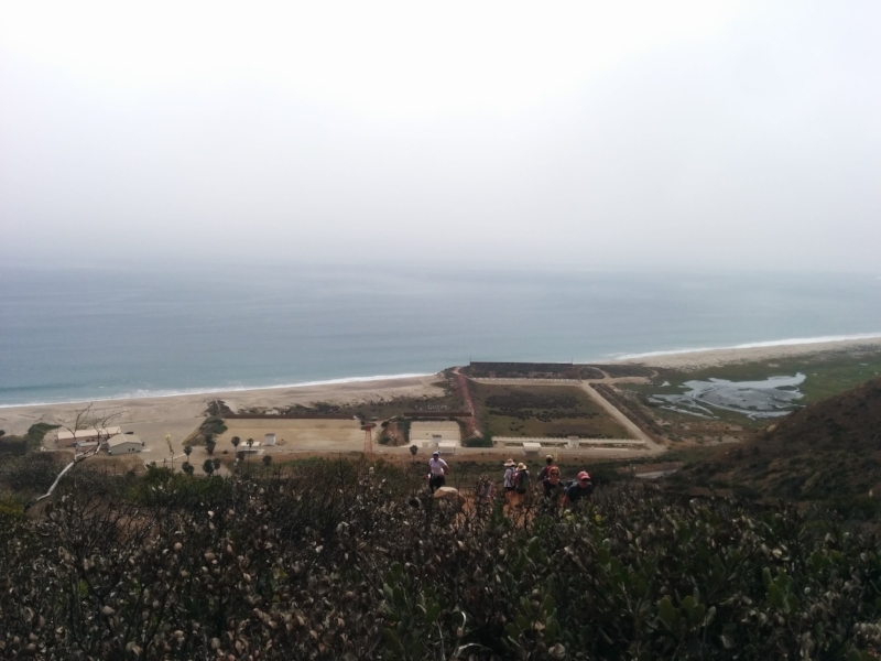 View from Chumash Trail of a shooting range at Naval Air Station Point Mugu | Photo: Jena Lee