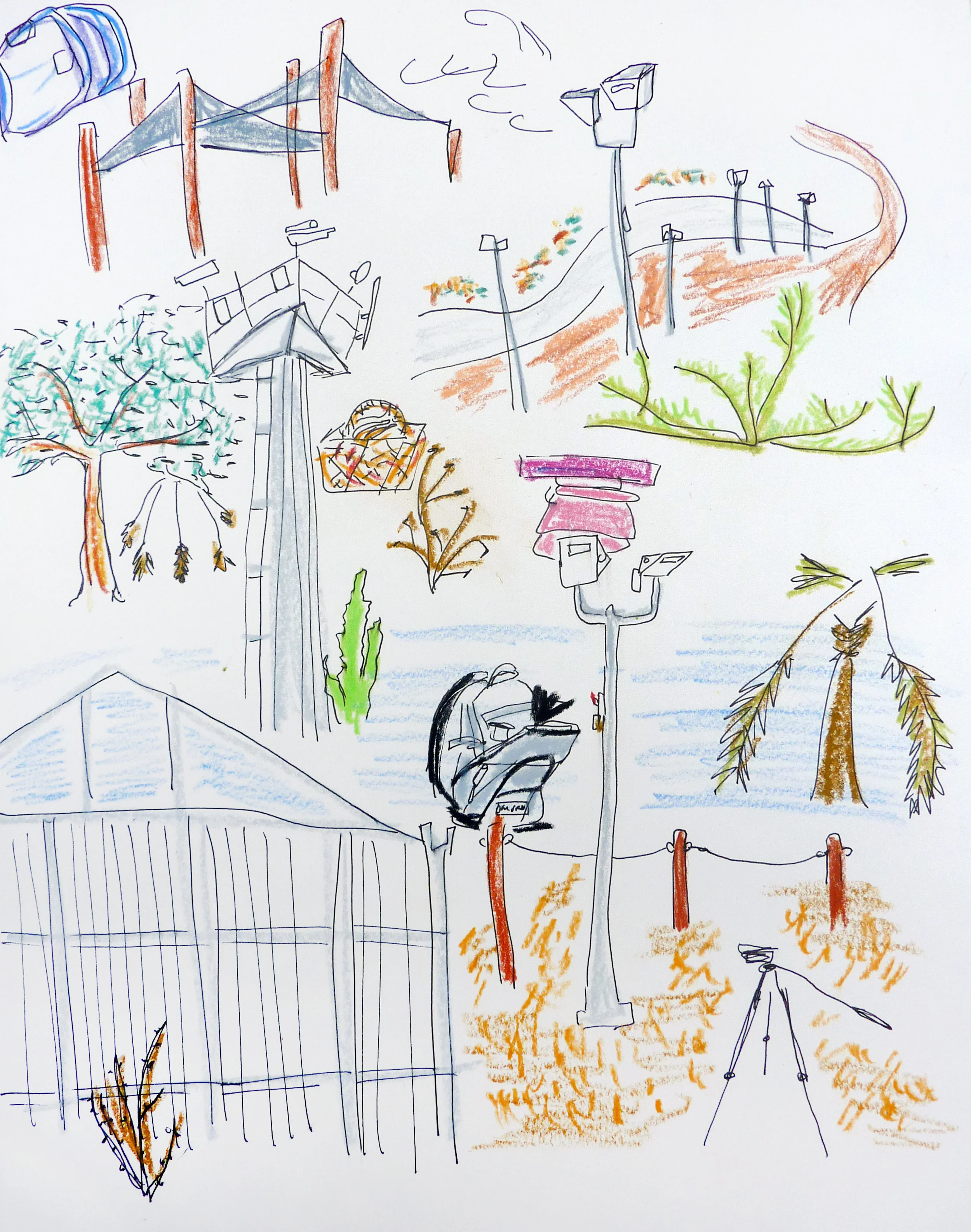 Drawing by Susanna Newbury