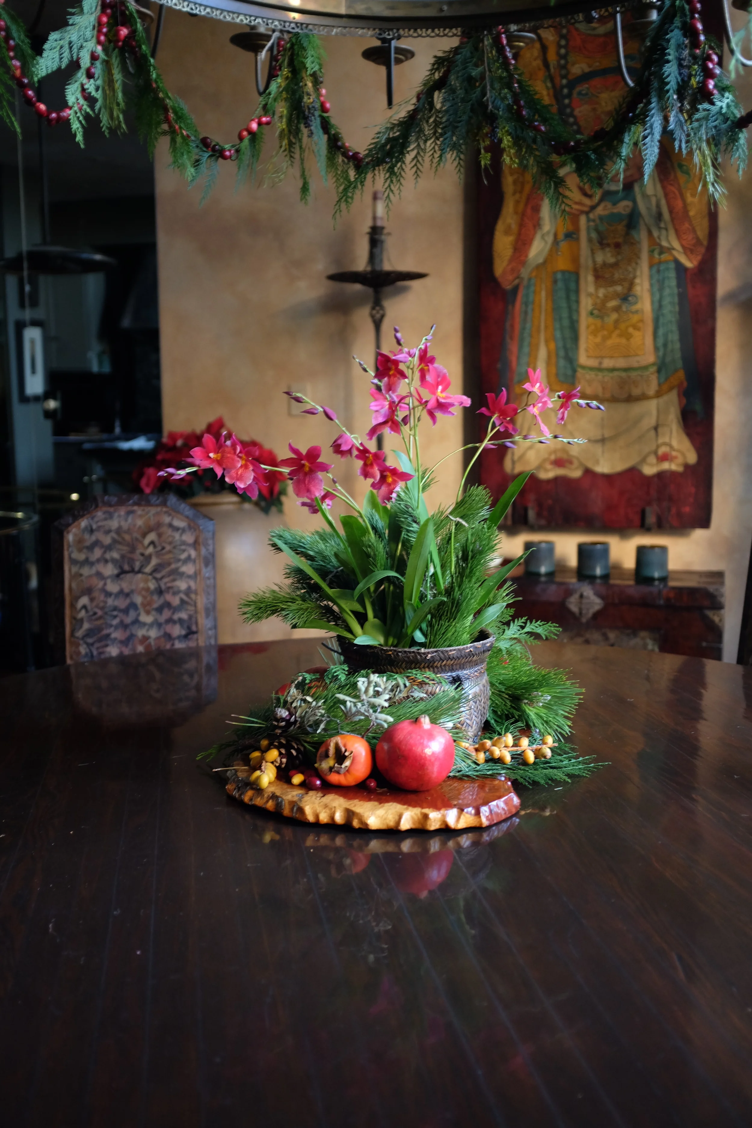 Orchid and Styling by designer Brandon Pruett