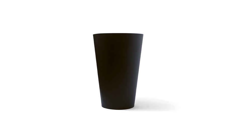 Rounder Tapered Cylinder Metal Planter