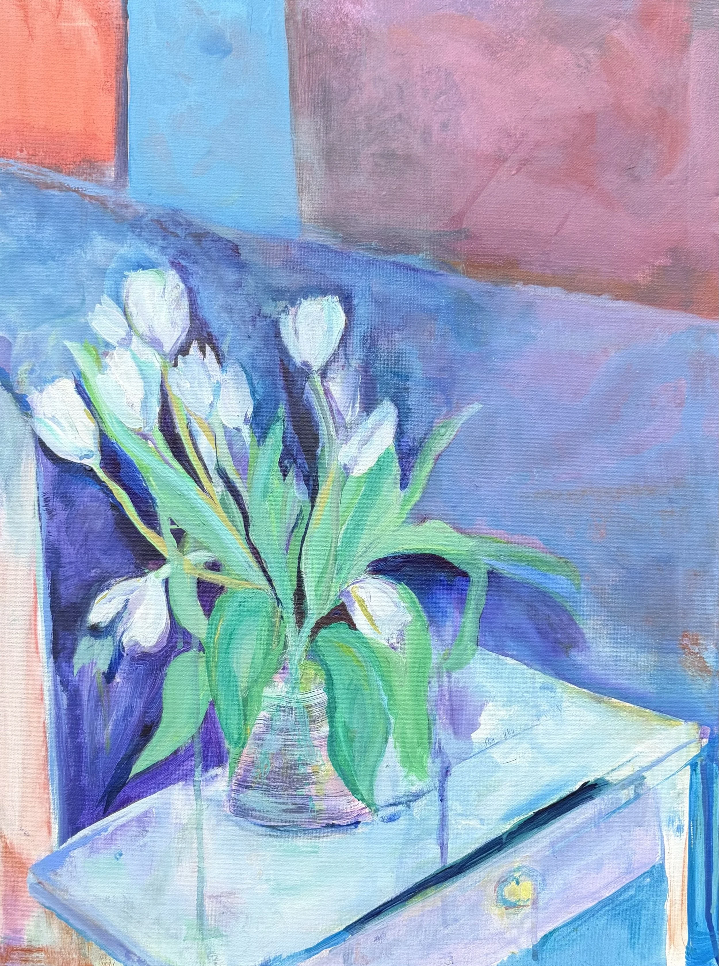Flowers on Cart