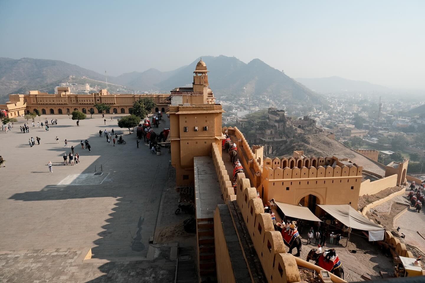 Horizontal at the Amber Fort, India | Rinpung Dzong, Bhutan | Sultan Qaboos Grand Mosque, Oman | Bangkok klongs