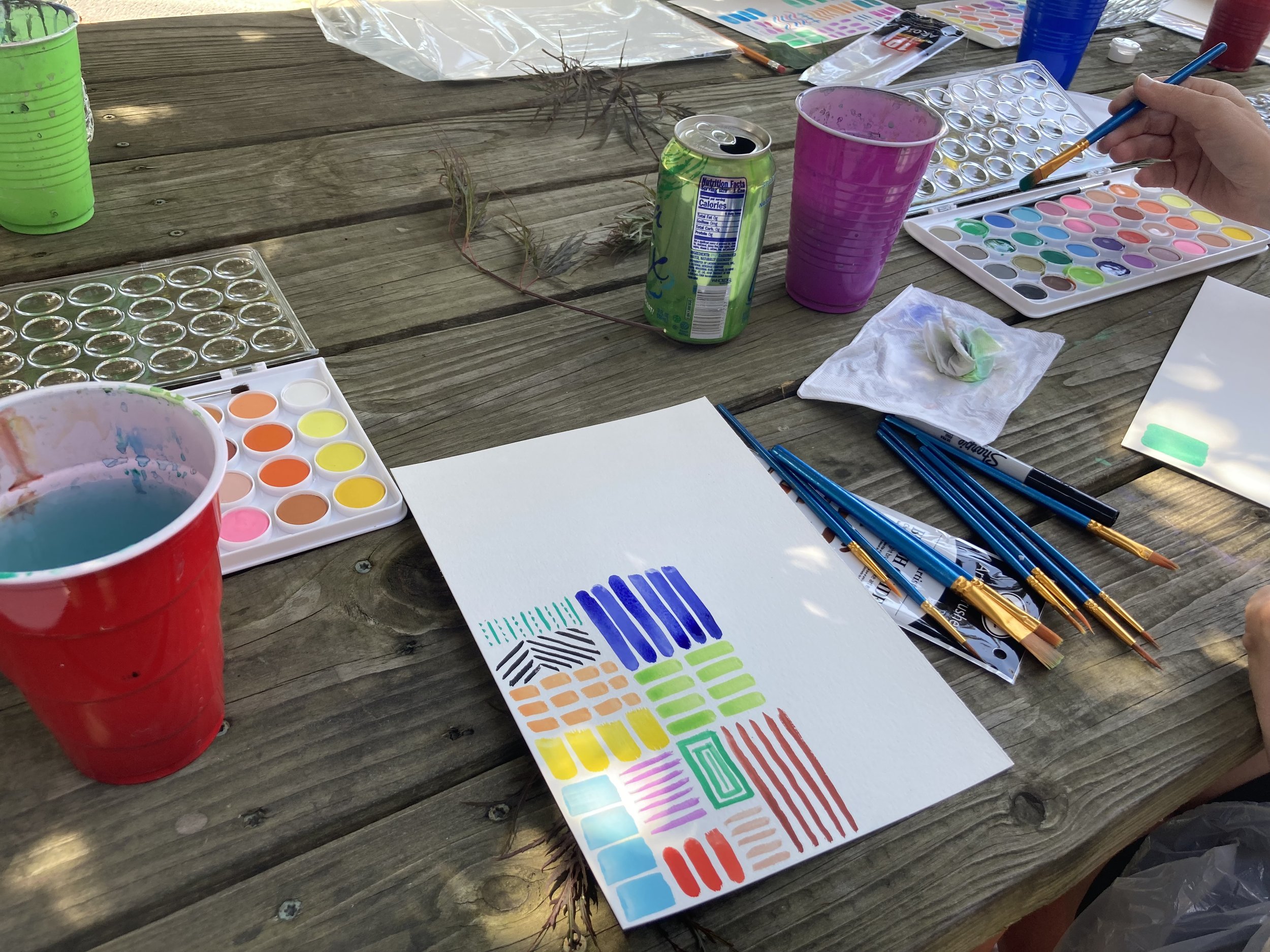 Arts for Older Adults: Abstract Painting for All - WEBINAR — The Chattery