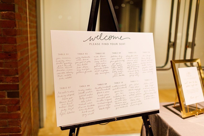 Did some dreamy work for a gorgeous wedding at the Peabody Essex Museum, after a bit of a hiatus from wedding work. Lettering everything from the seating chart to table numbers to place cards made me remember how much I really love contributing hand 