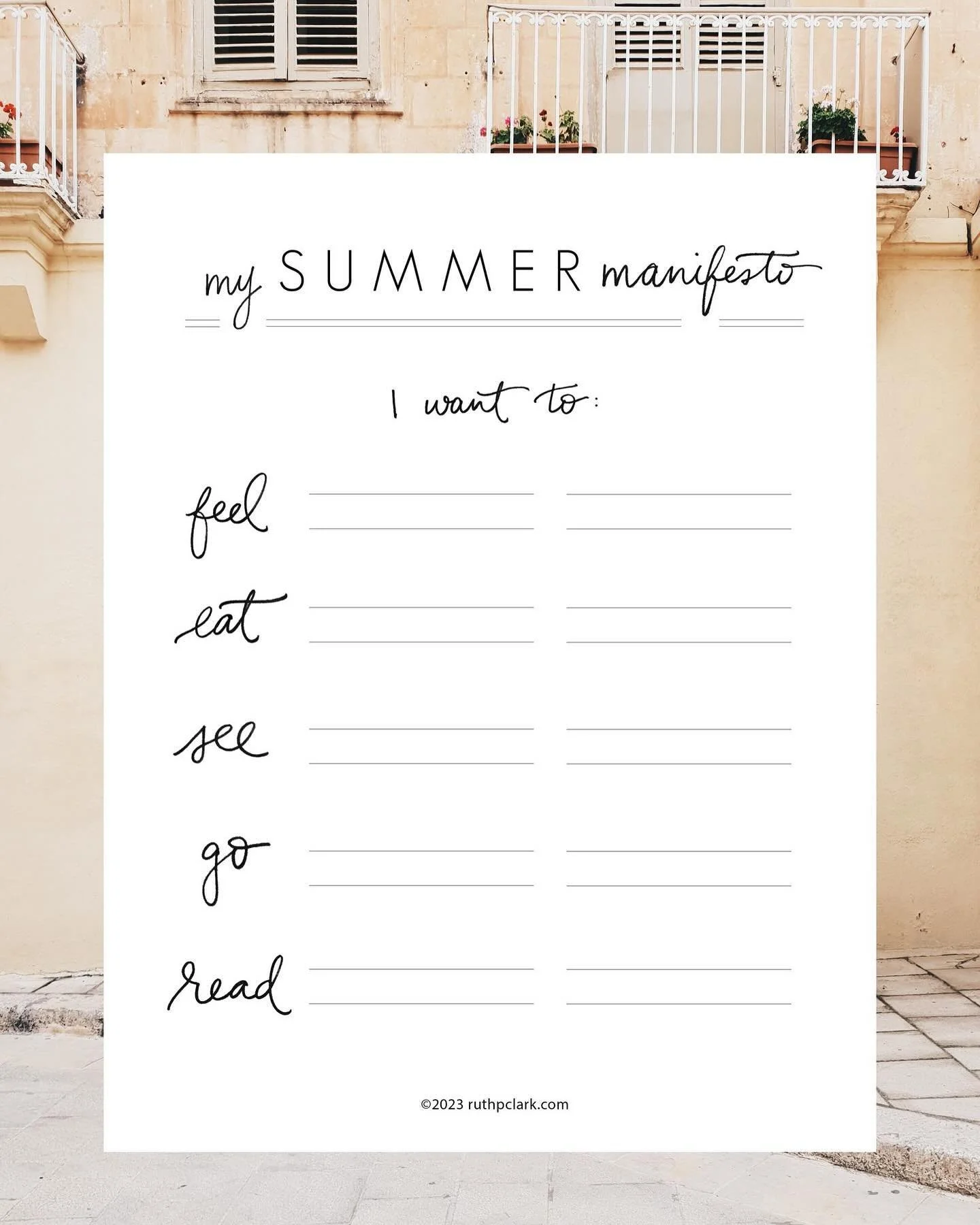 A longstanding, favorite summer tradition is back! Download your free summer manifesto in the shop. (Link in profile.)

#summermanifesto #summerlist #handlettered #calligrafriends #summer2024 #ctcalligraphy