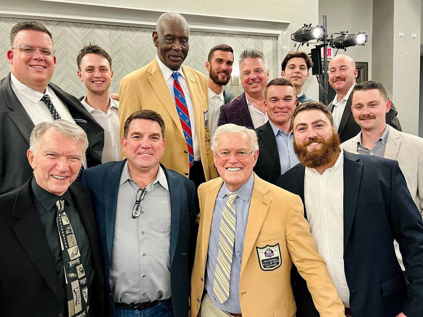 Awesome night at the Otho Davis Scholarship Foundation Awards Dinner celebrating Dick Vermeil&rsquo;s Pro Football Hall of Fame induction and Ray Didinger&rsquo;s ODSF Dick Vermeil Lifetime Achievement Award. Pro Football Hall-of-Famers Harold Carmic
