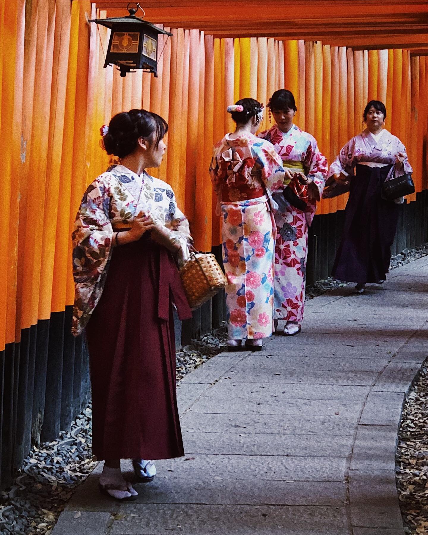 Just realized I never posted one of my favorite photos from my last trip to Japan. I snapped this shot three years ago today at the Fushimi Inari Shrine in Kyoto, which dates back to 711 CE and is famous for it&rsquo;s one-thousand torii gates ⛩ || K