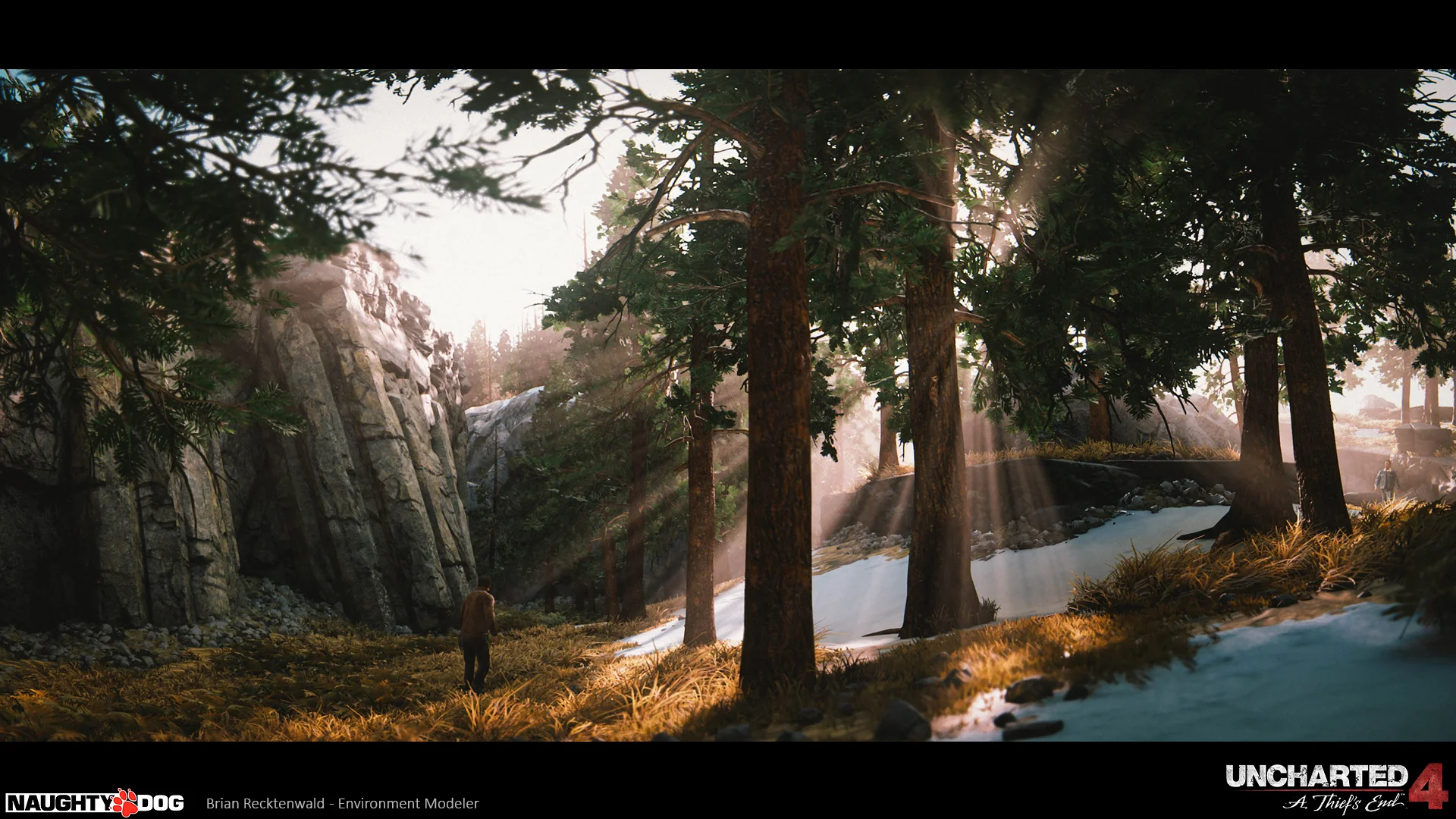 I modeled & assembled the opening of Scotland up to the entrance of the dormitories where Avery's grave is. Designed by Emilia Schatz. Textures by Melissa Altobello. Lighting by Scott Greenway. FX by Mike Dudley.