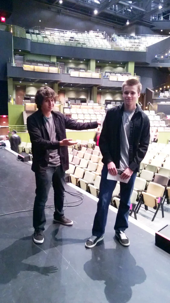 Seniors Anthony Ramirez and Jacob Janes worked together as the brains behind "Mayfield Cares."