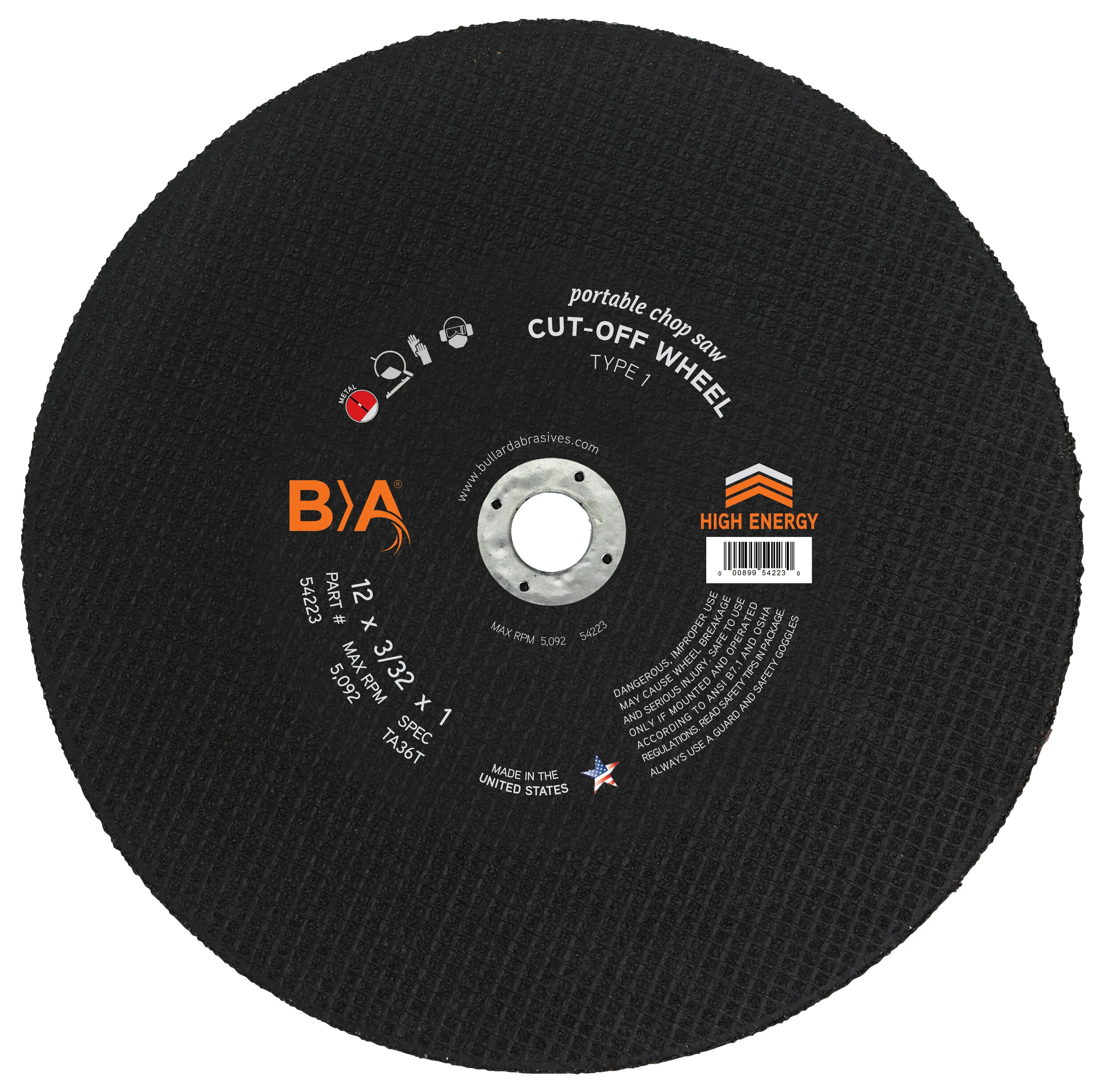 54223_Bullard_Portable_Chop_Saw_Cut-Off_Wheels