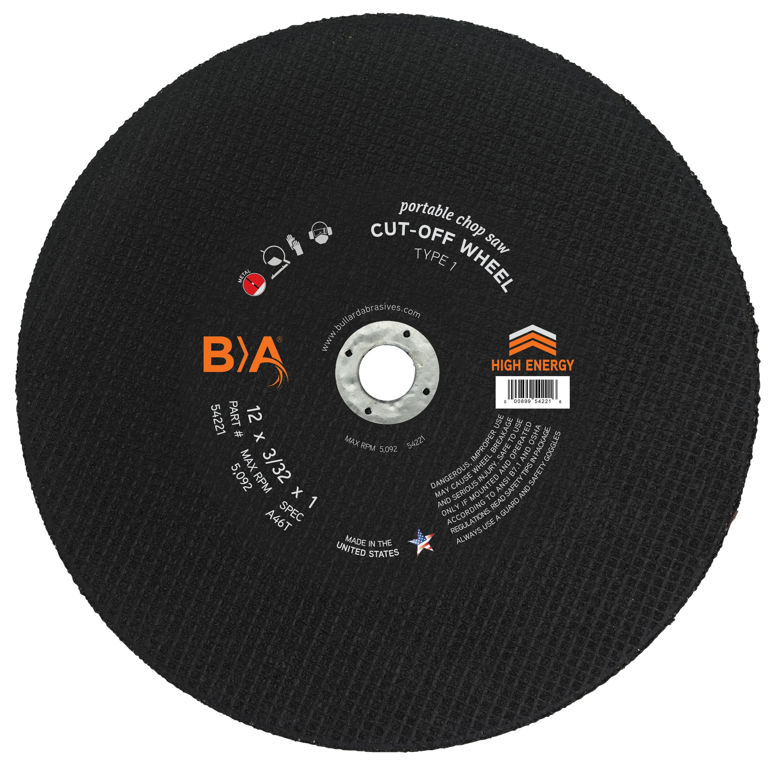 54221_Bullard_Portable_Chop_Saw_Cut-Off_Wheels