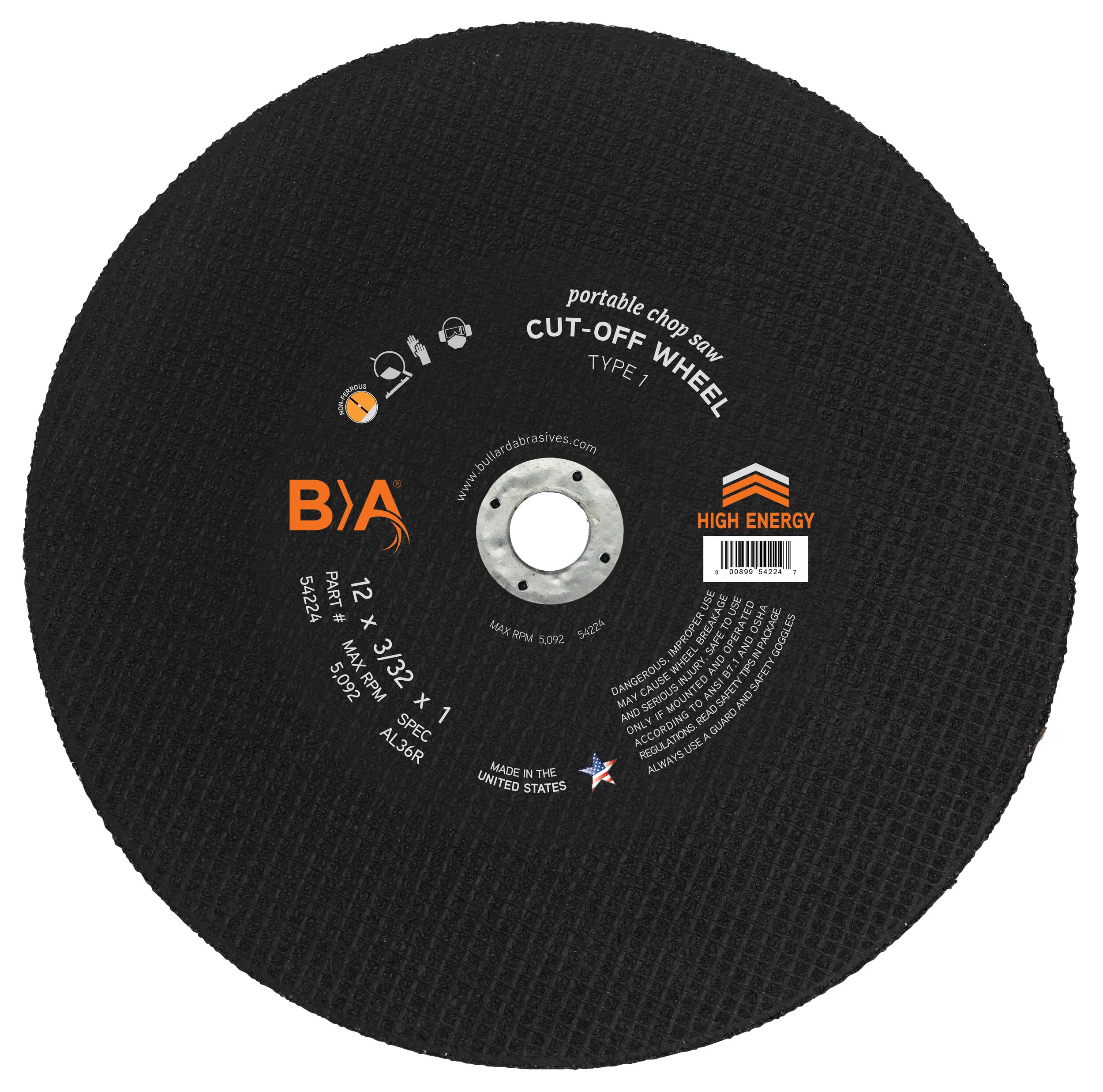 54224_Bullard_Portable_Chop_Saw_Cut-Off_Wheels