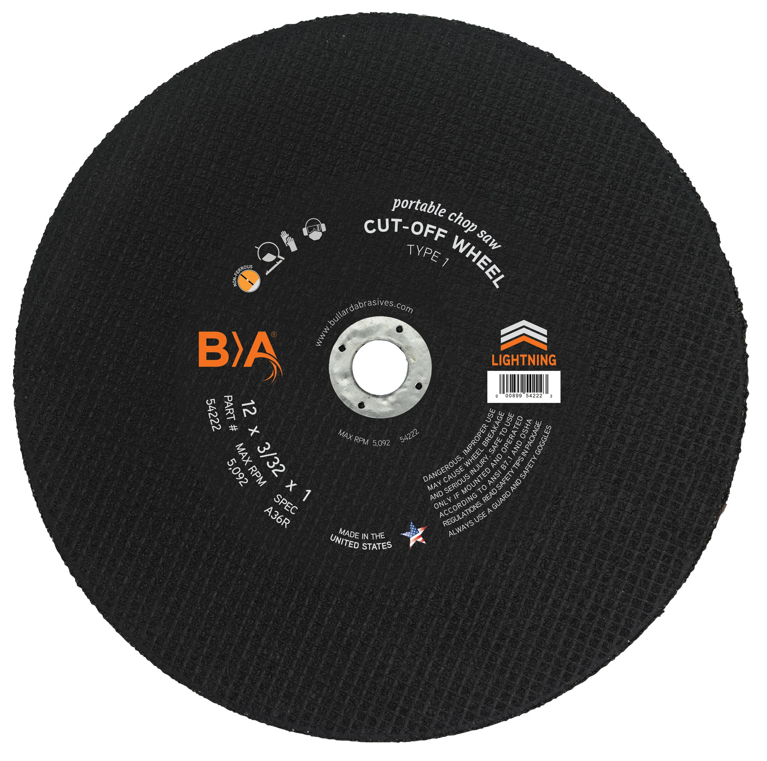54222_Bullard_Portable_Chop_Saw_Cut-Off_Wheels