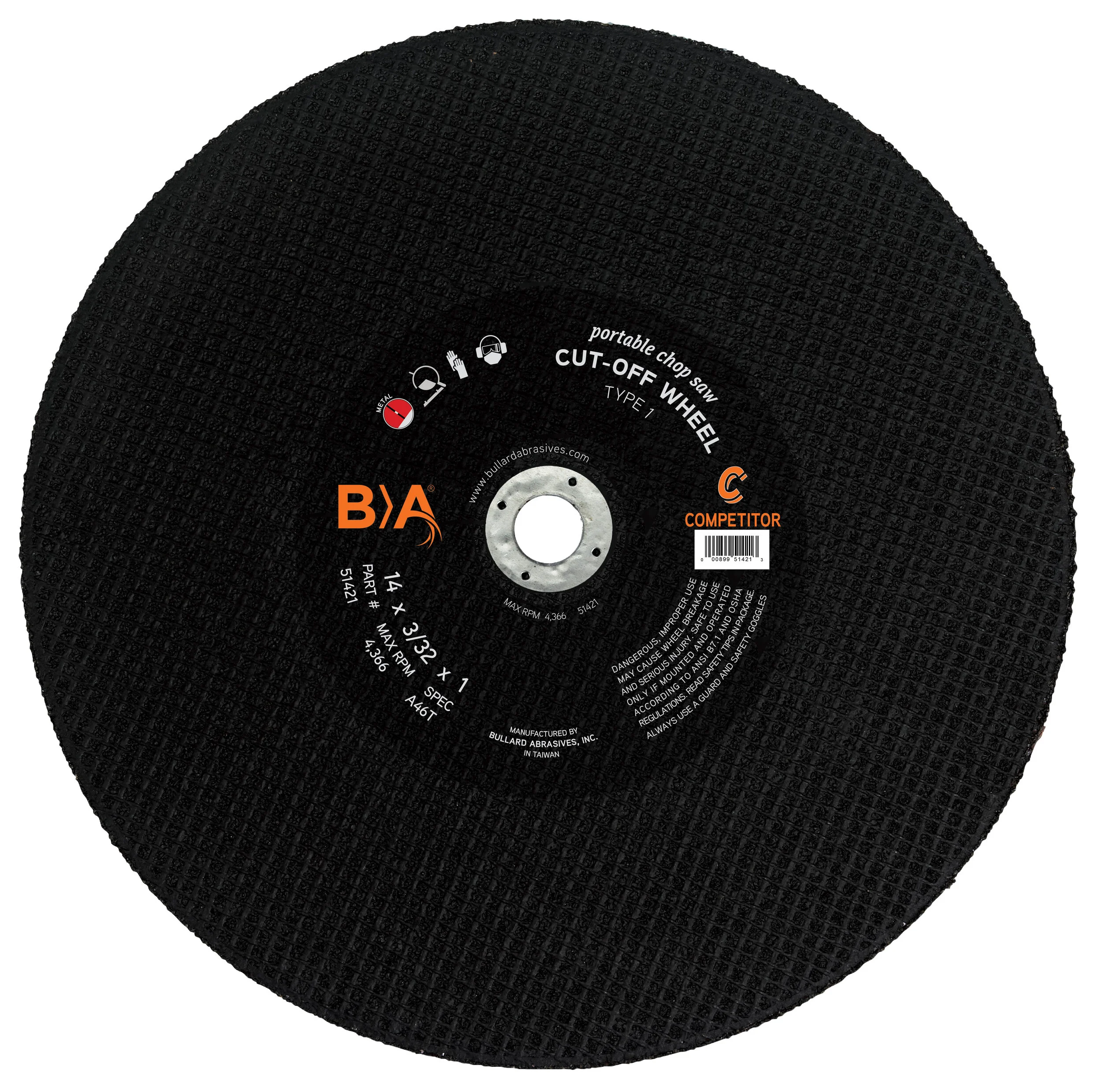 51421_Bullard_Portable_Chop_Saw_Cut-Off_Wheels