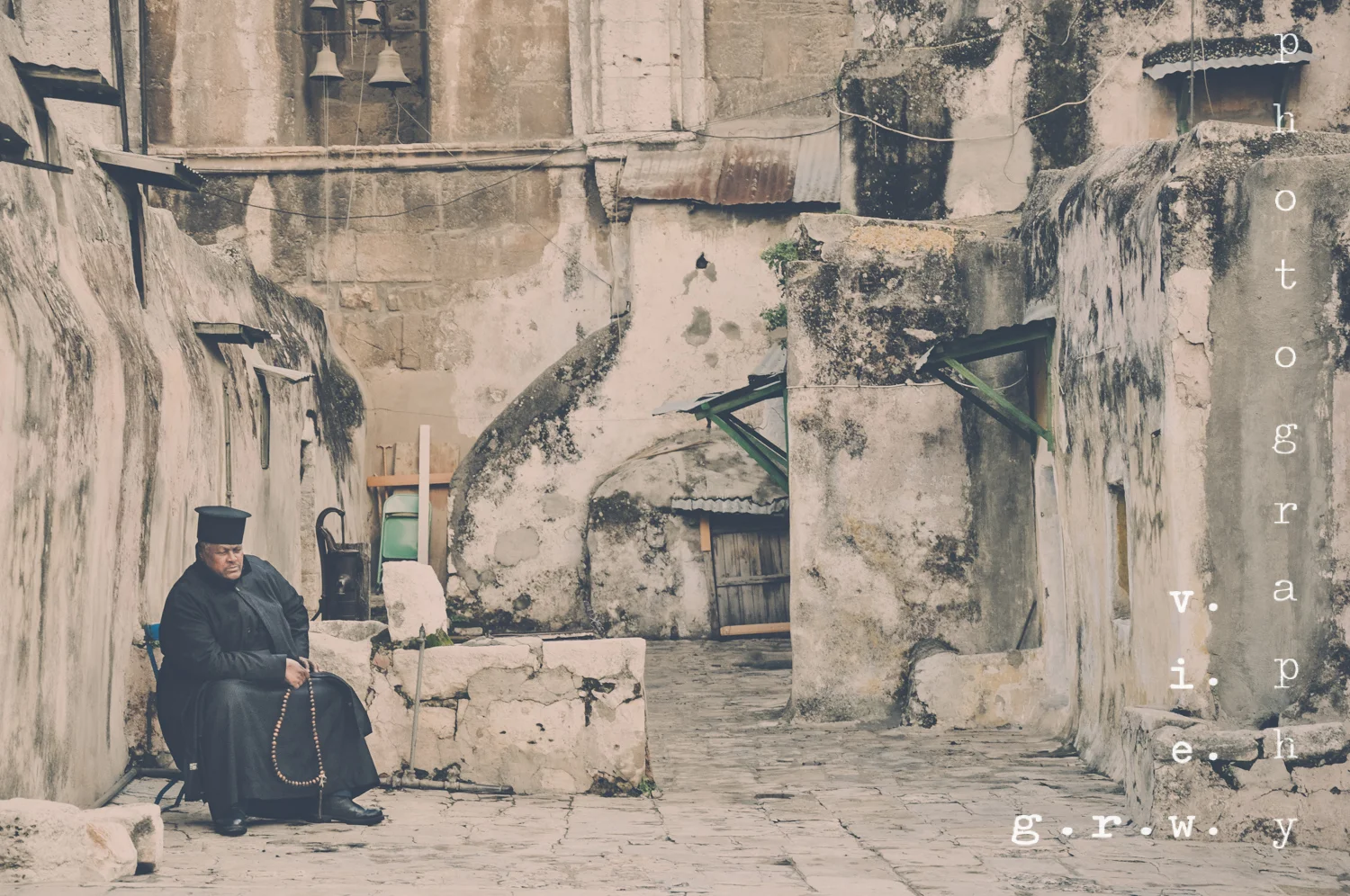 Atop the Church of the Holy Sepulchre, Jerusalem