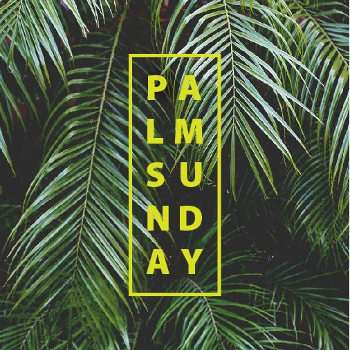 Palm Sunday 