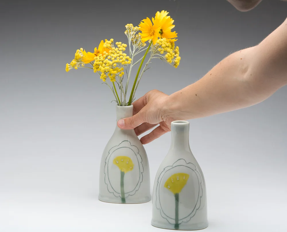 Ginko with frame bottle vases arm.jpg
