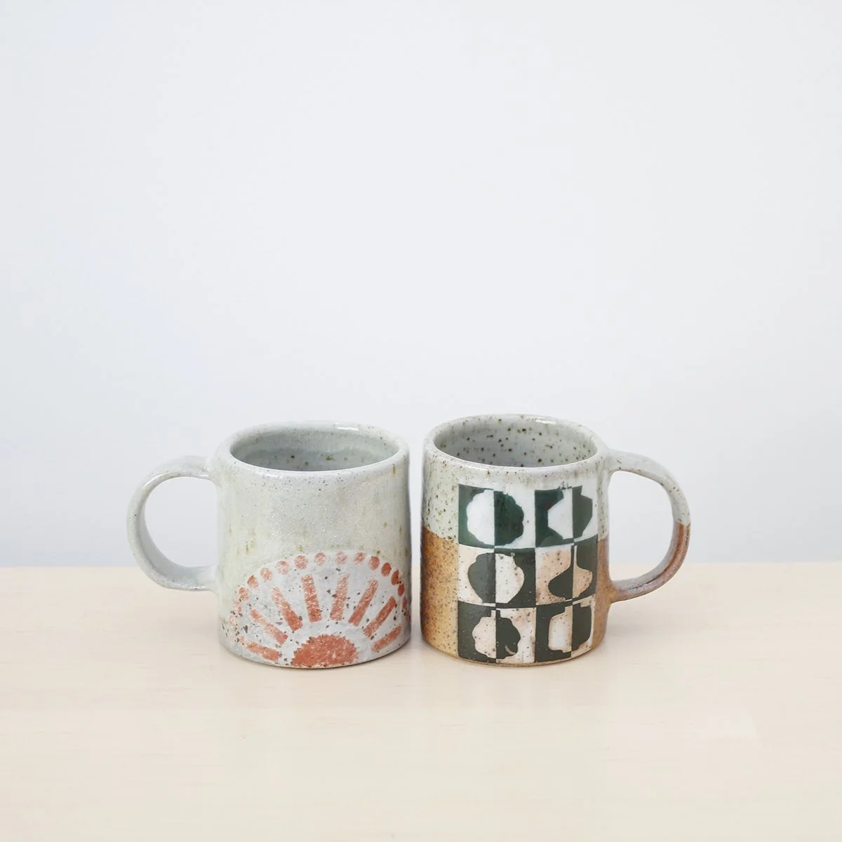 Patterned Soda Mug