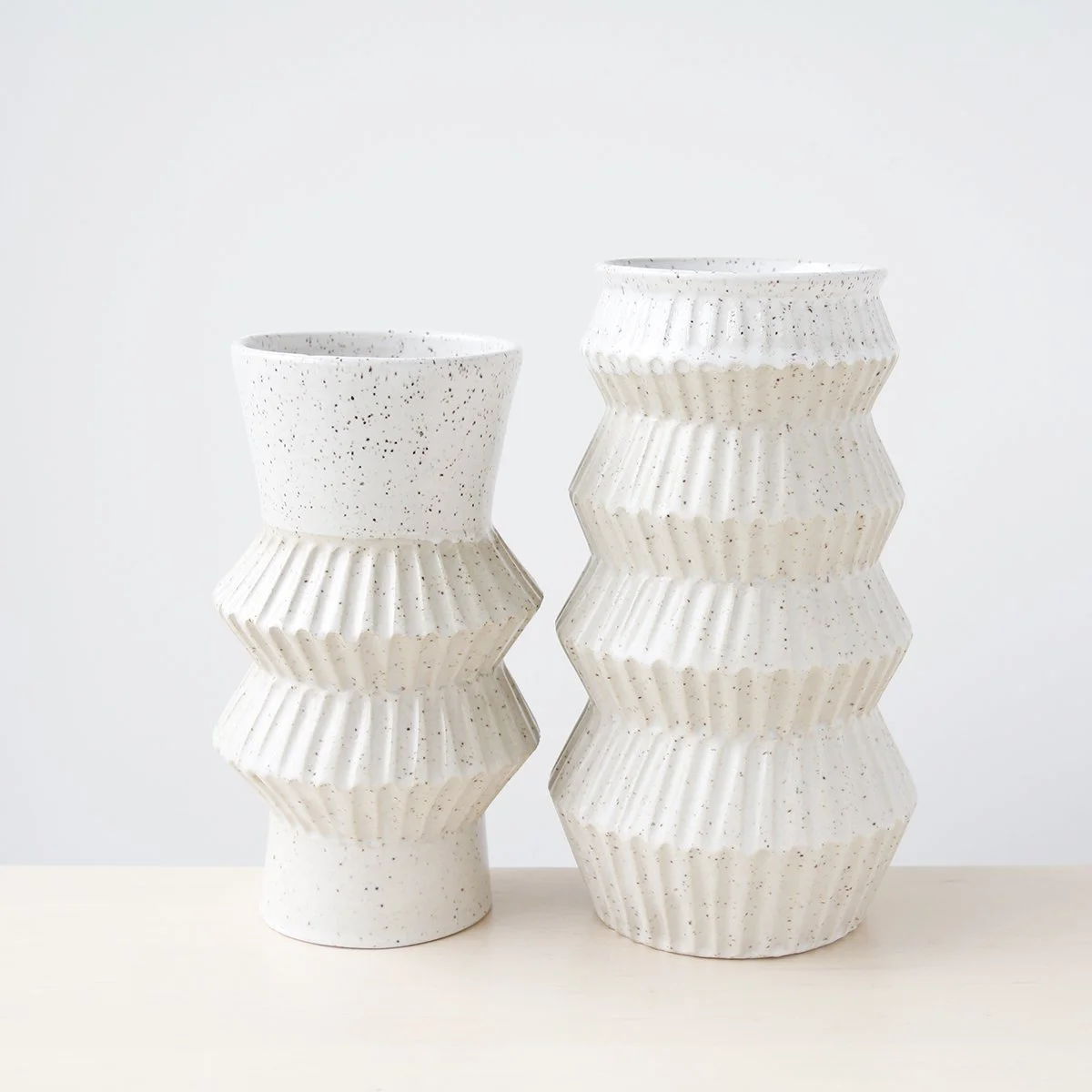 Fluted Vase
