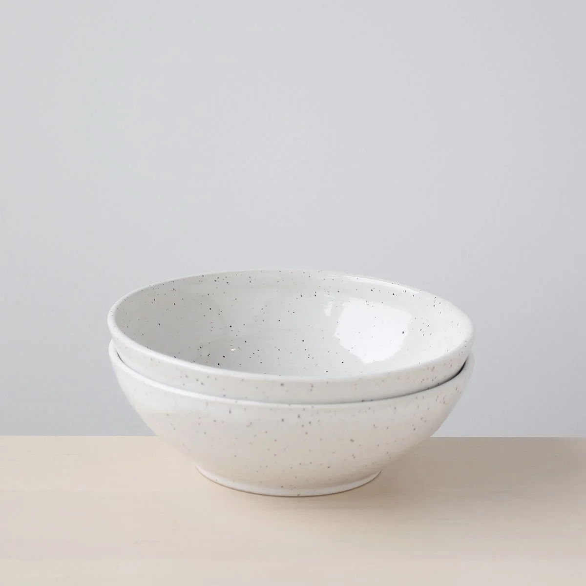 Pasta Bowls: Set of 2 low bowls