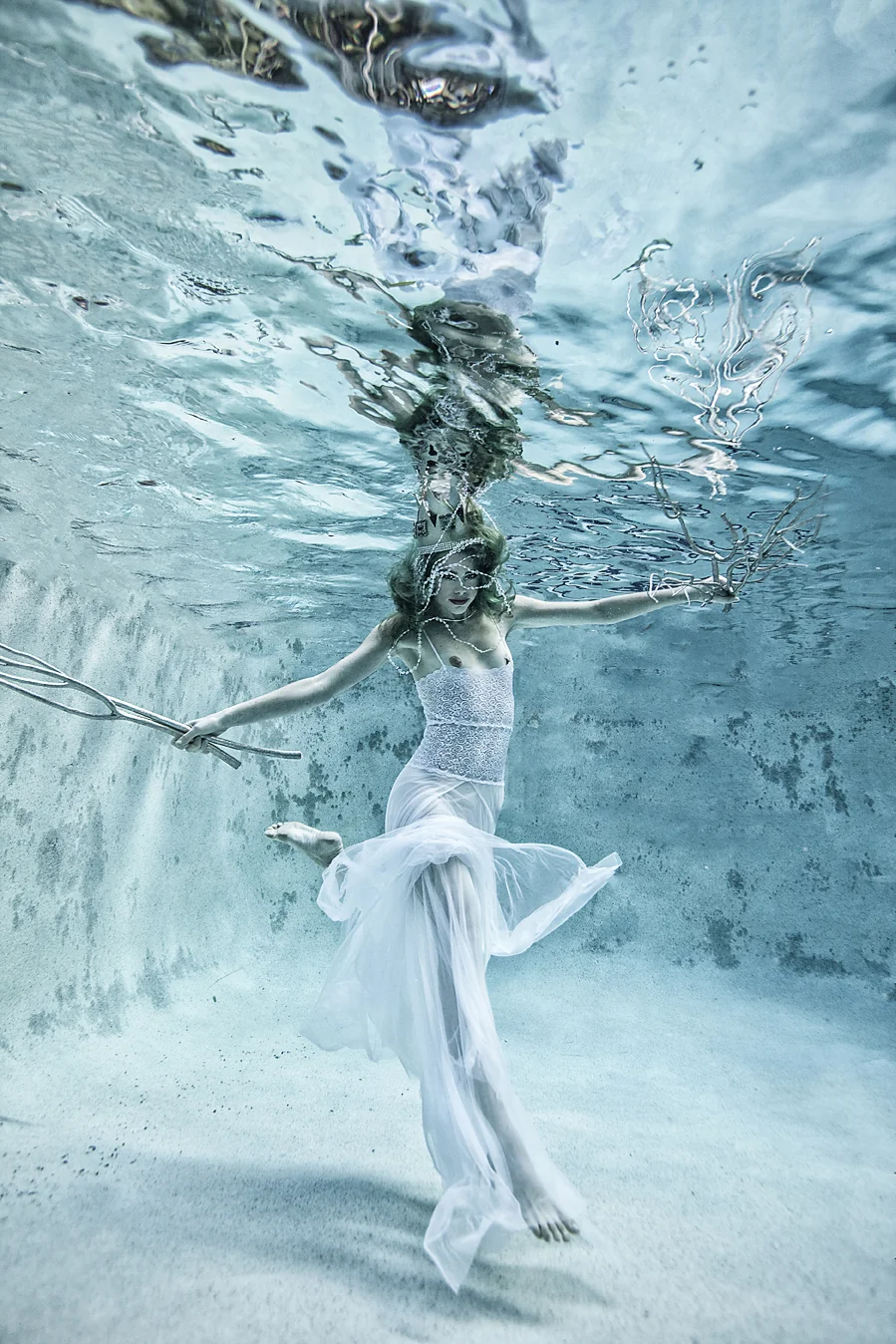 Underwater Winter Queen