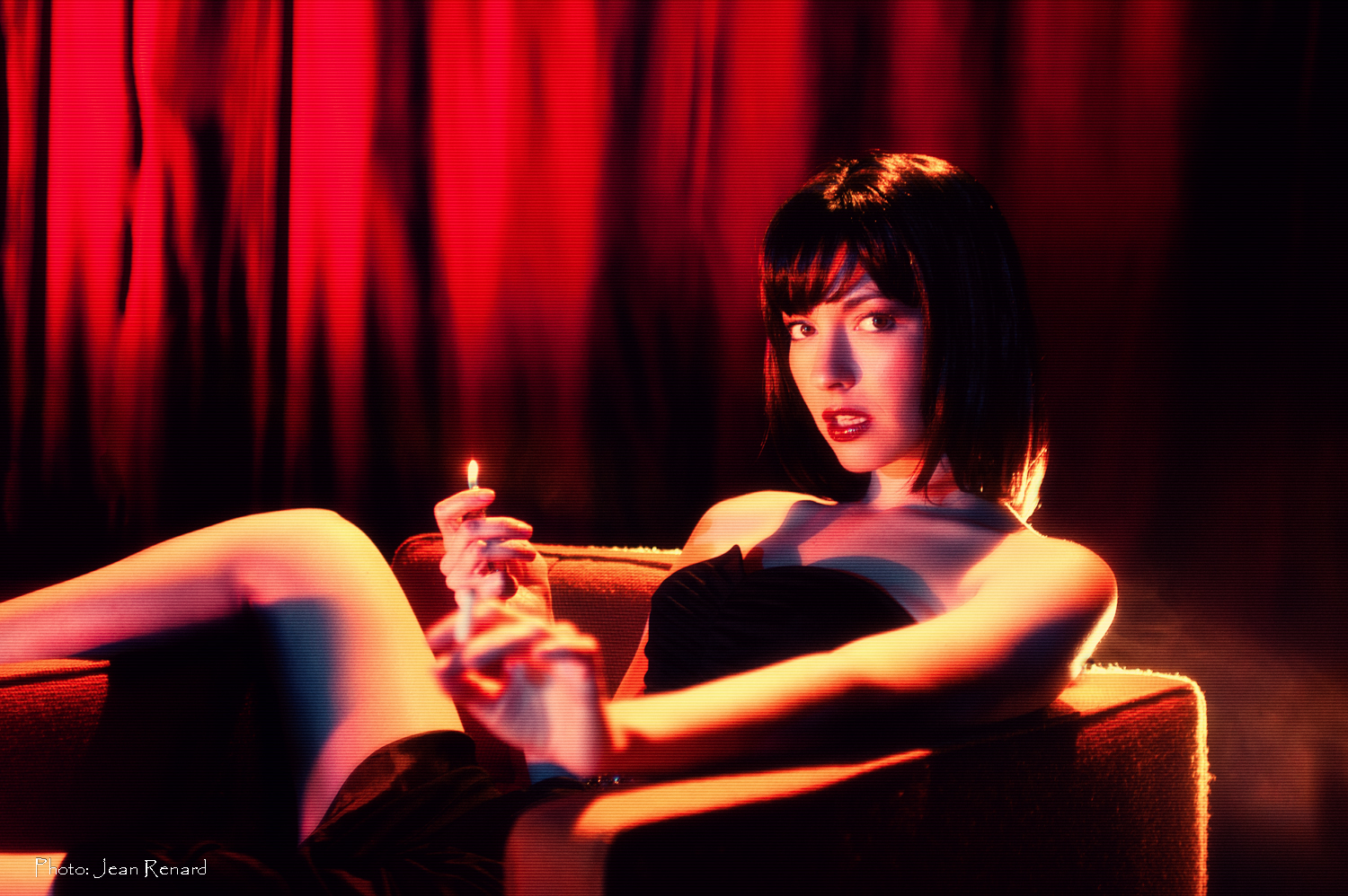 A Chrysta Bell image for the David Lynch produced album "This Train"