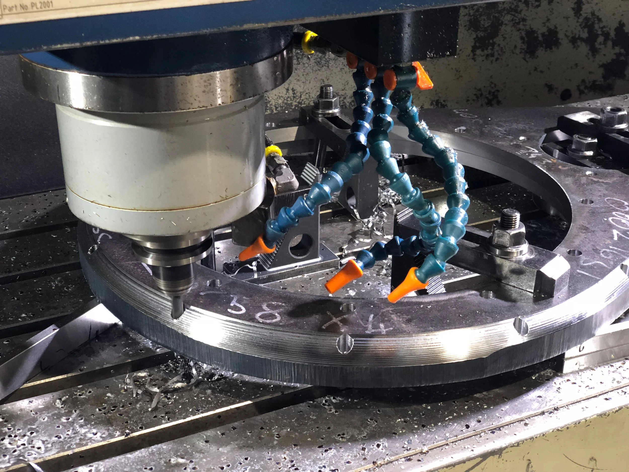 CNC Machining of gearbox housing