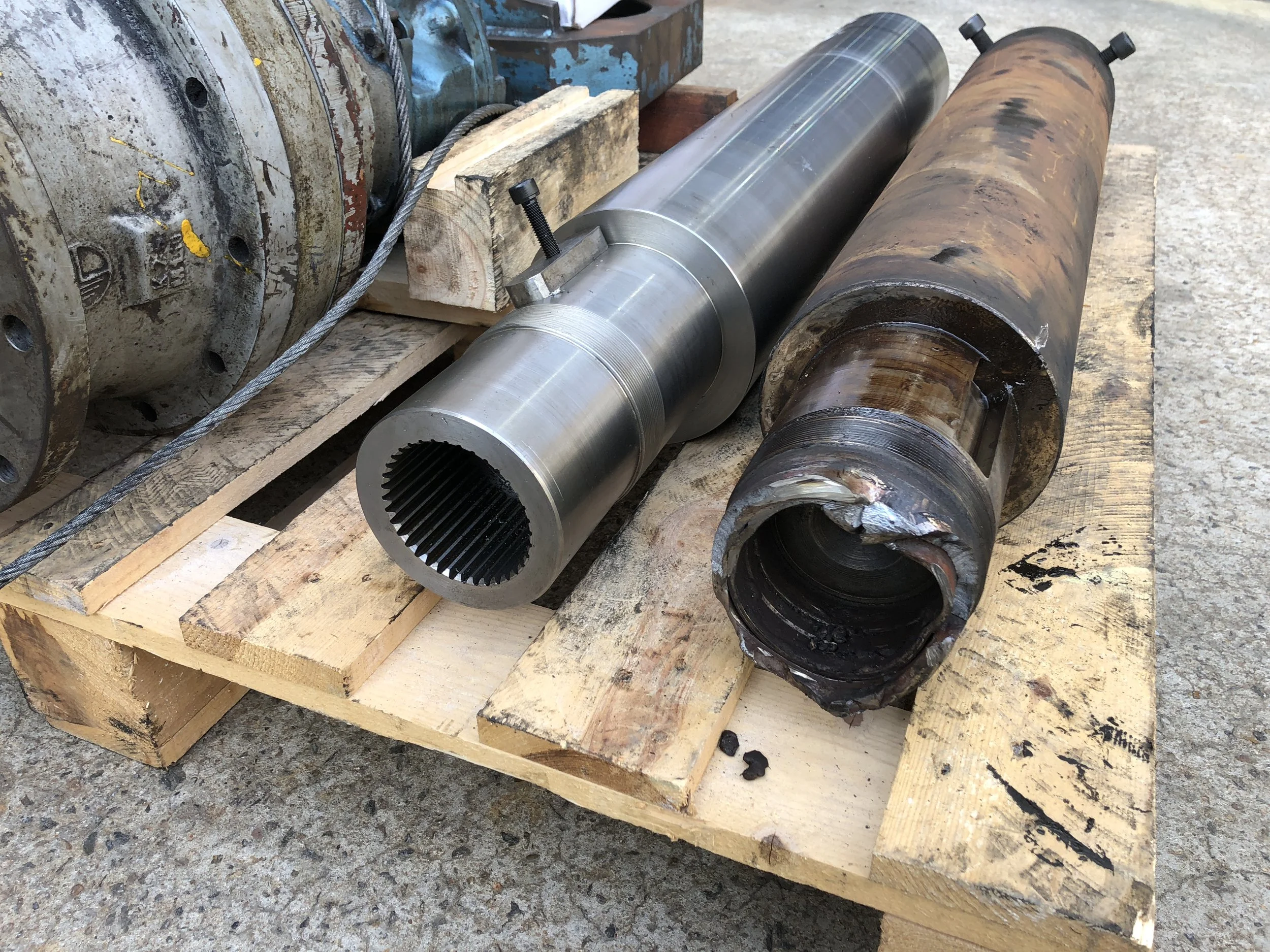 Emergency Breakdown - New Drive Shaft