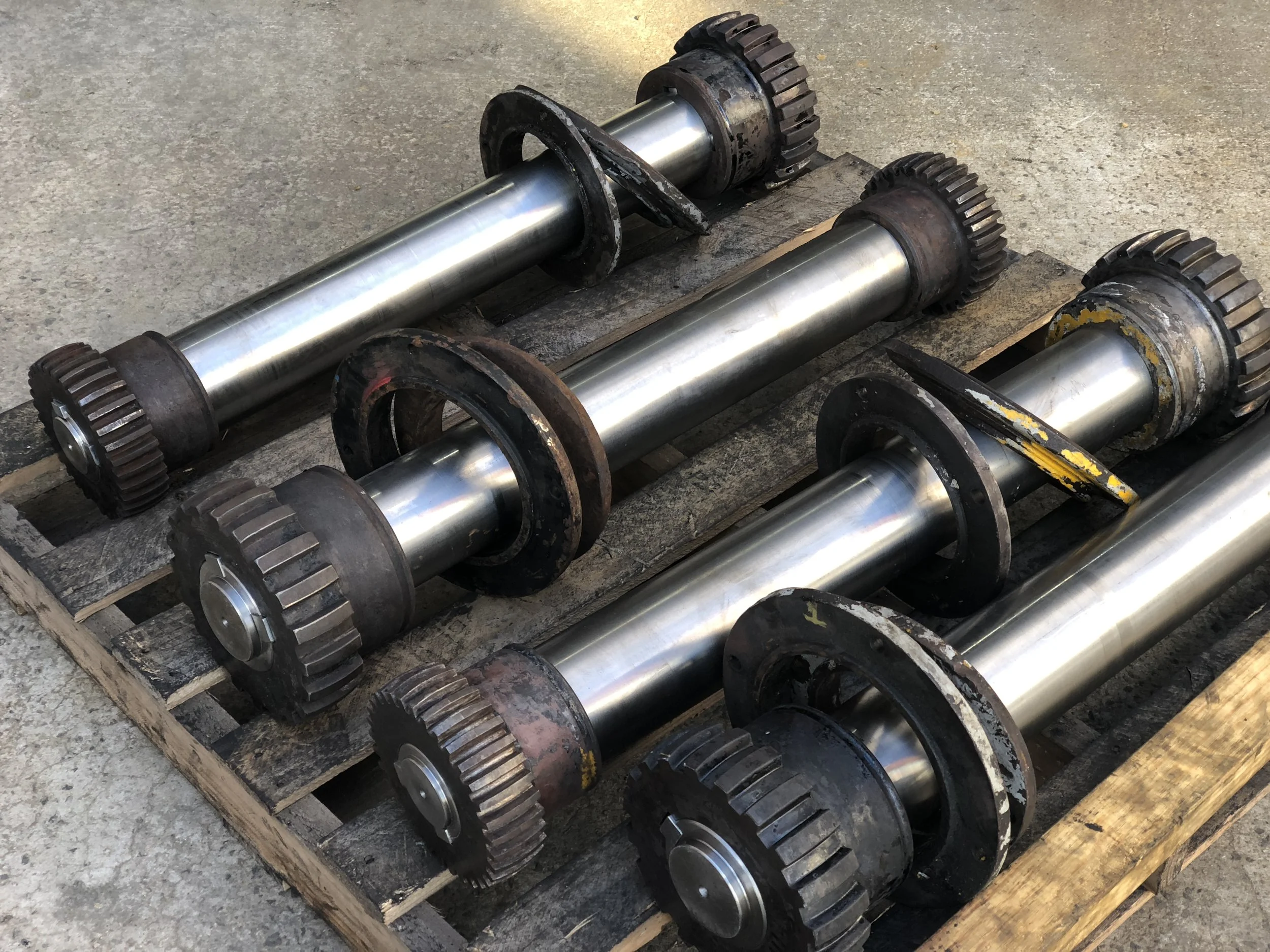 Machined Wobbler Shafts and Gears