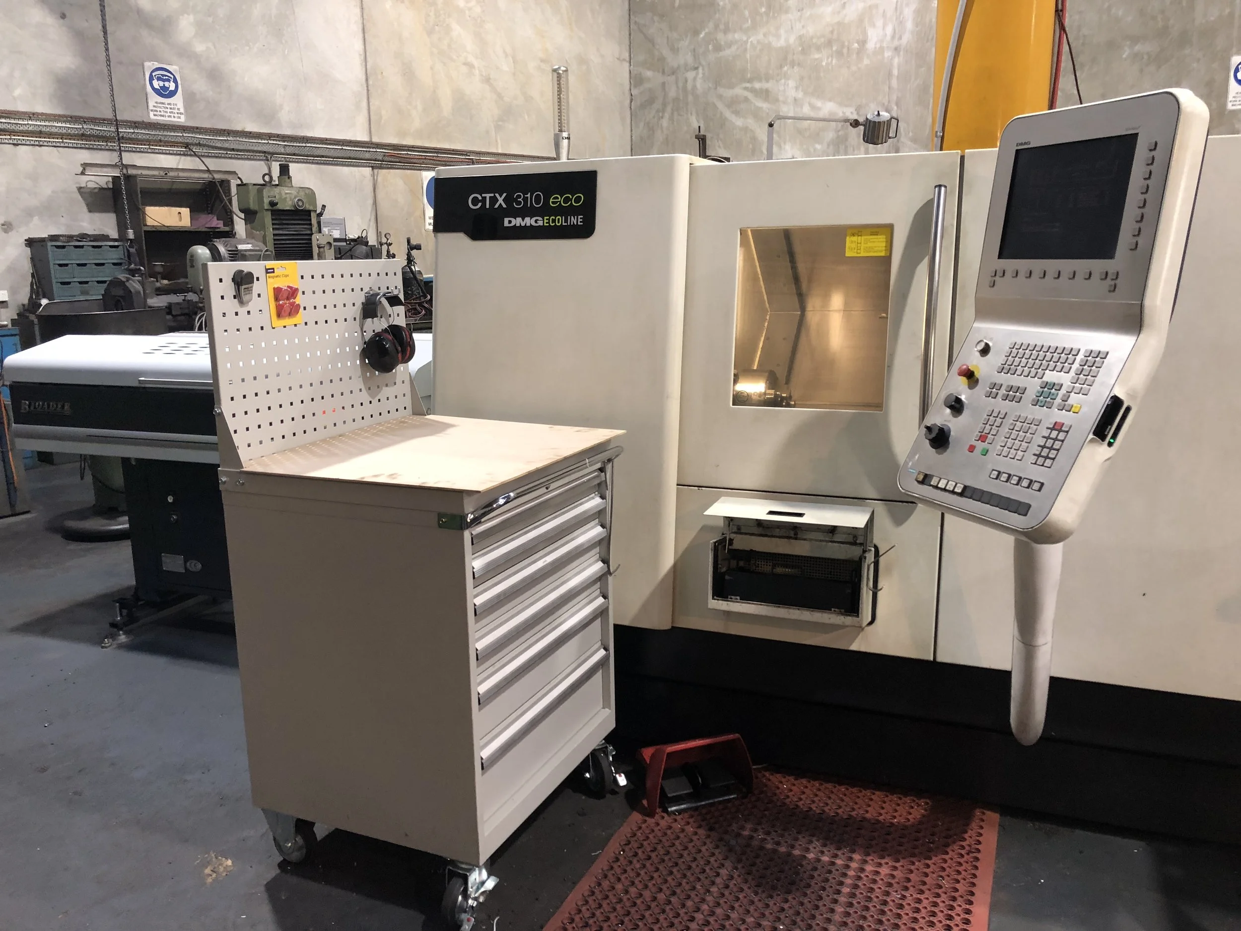 Our DMG CTX with BARLOAD Bar Feeder