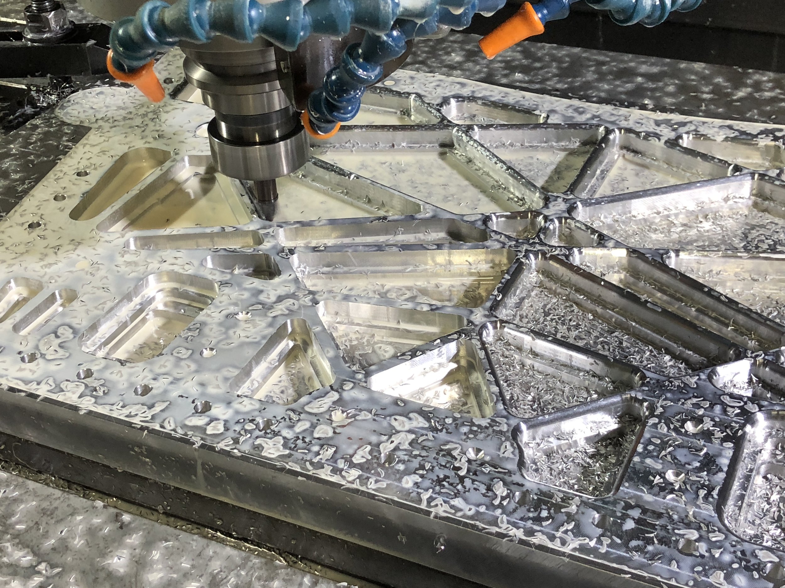 Machining of Engine Plate