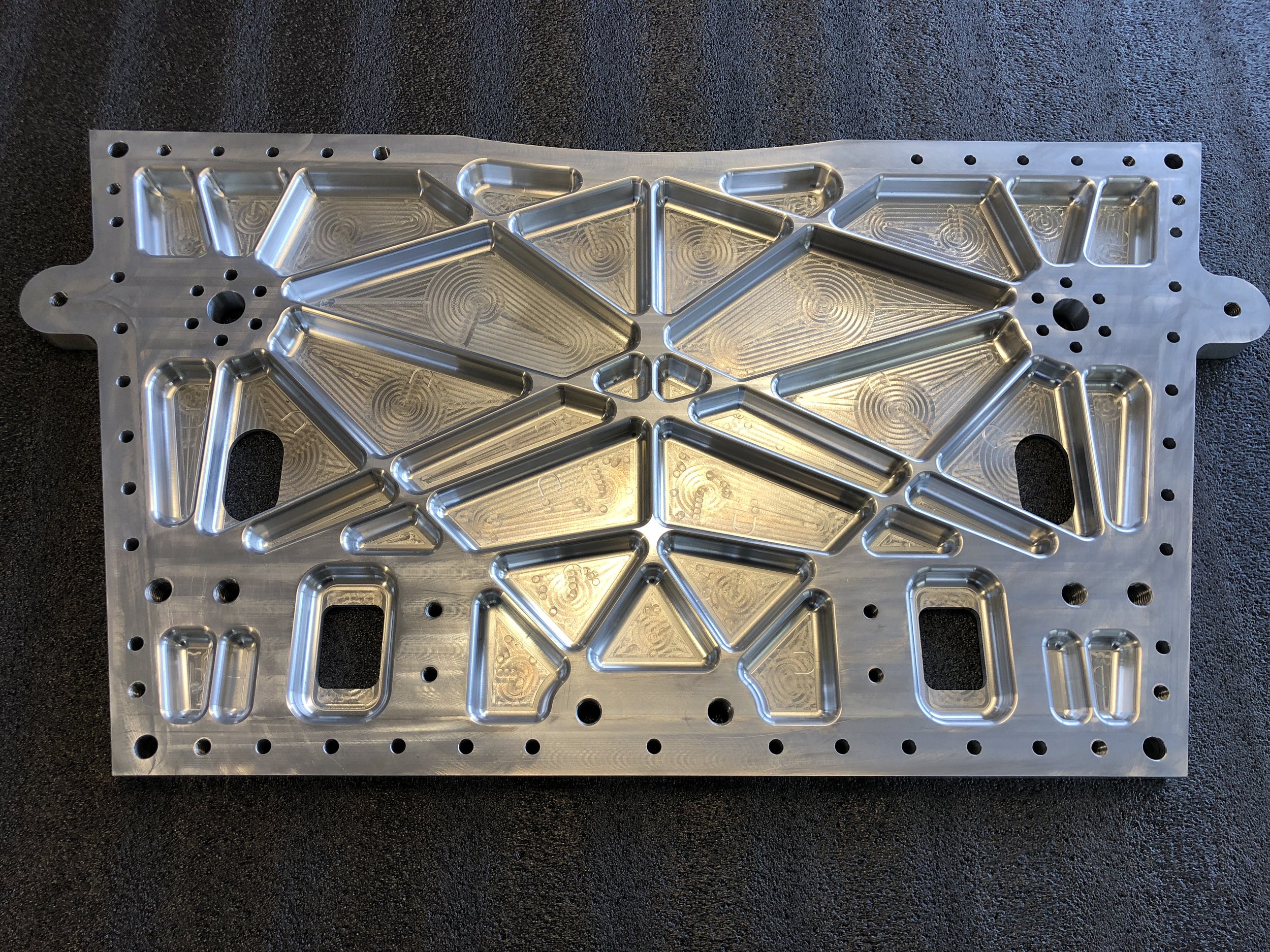 Machined Engine Plate