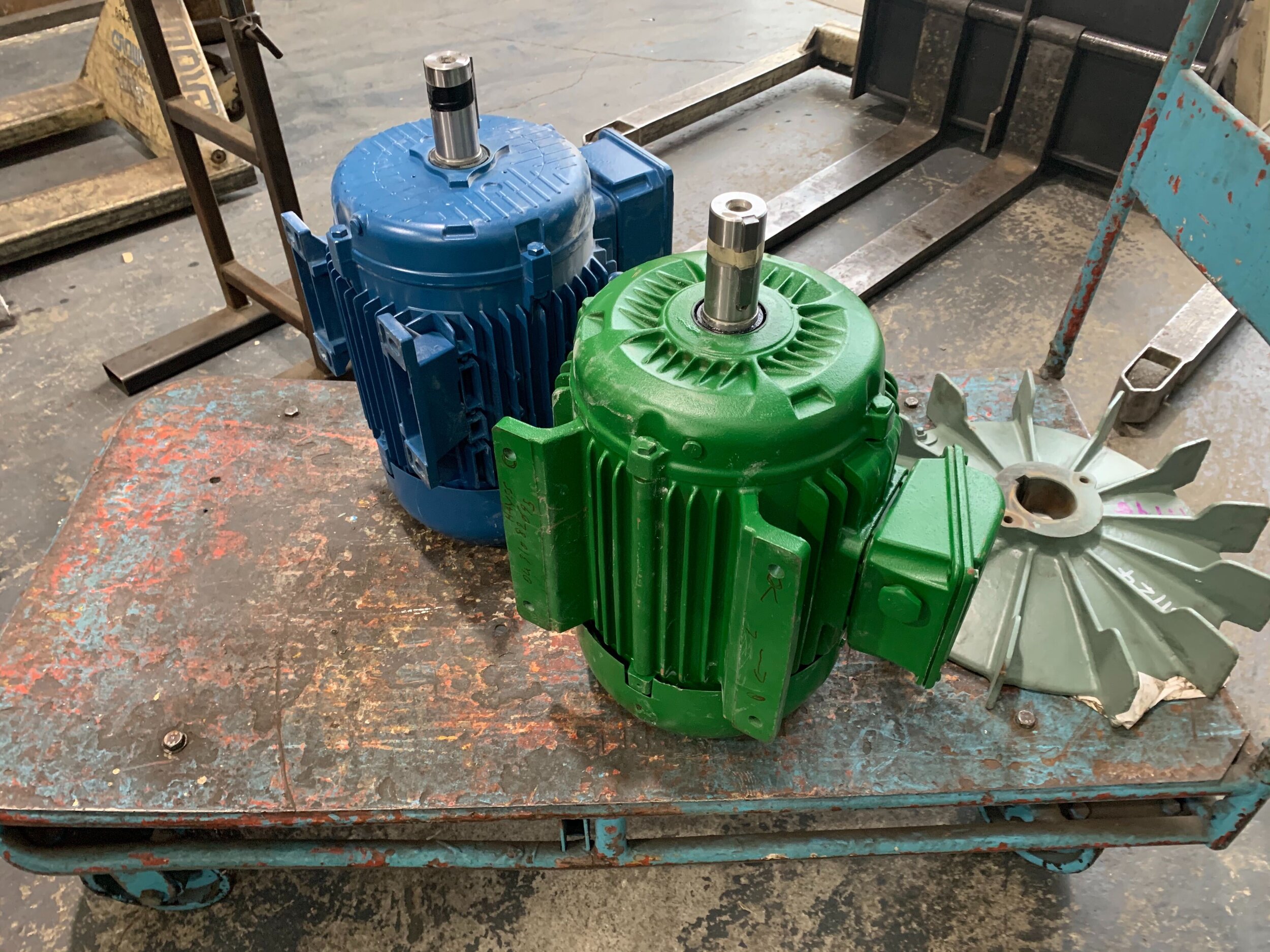 Machining - New Shafts for Electric Motors