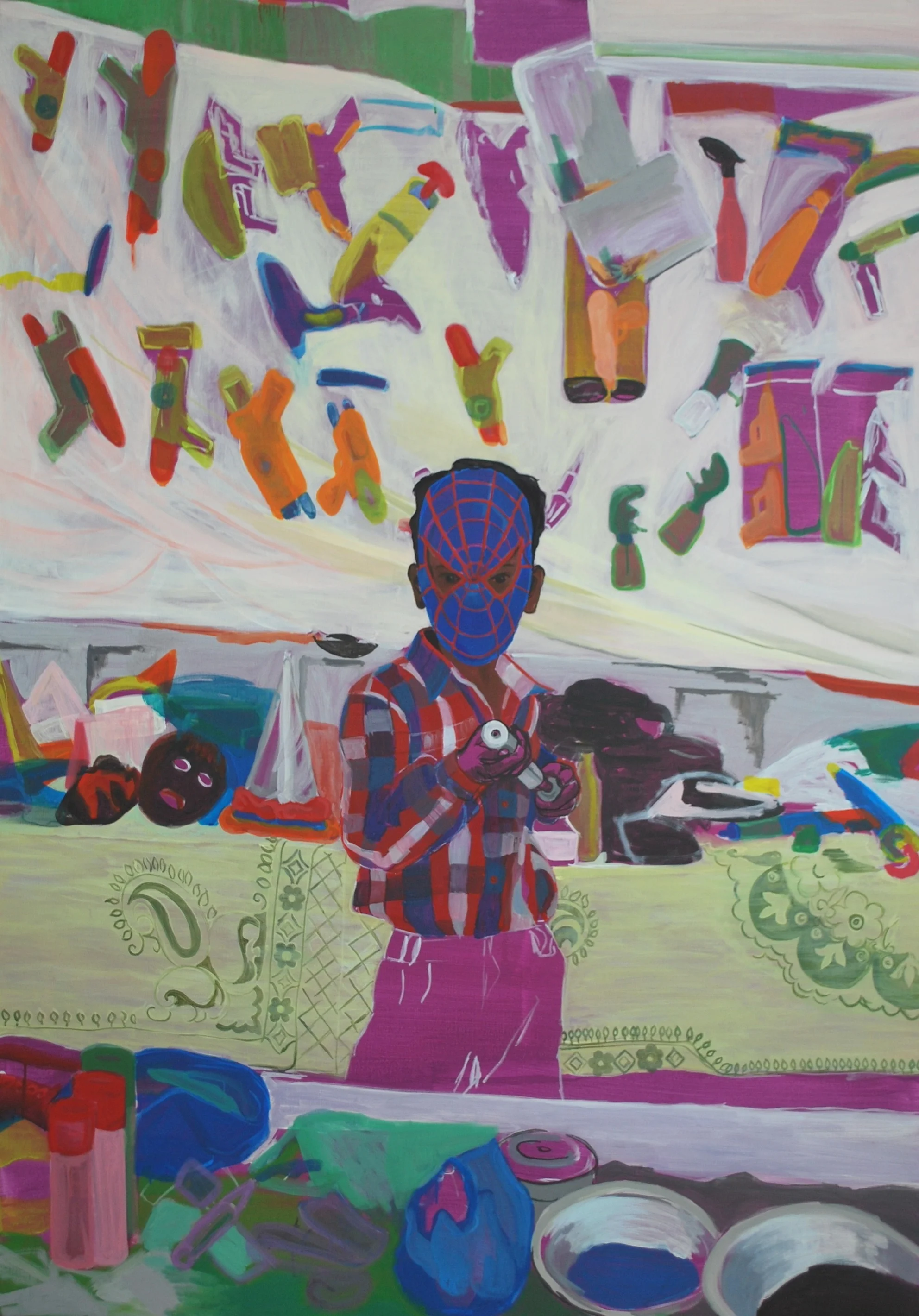 Holi Spiderman