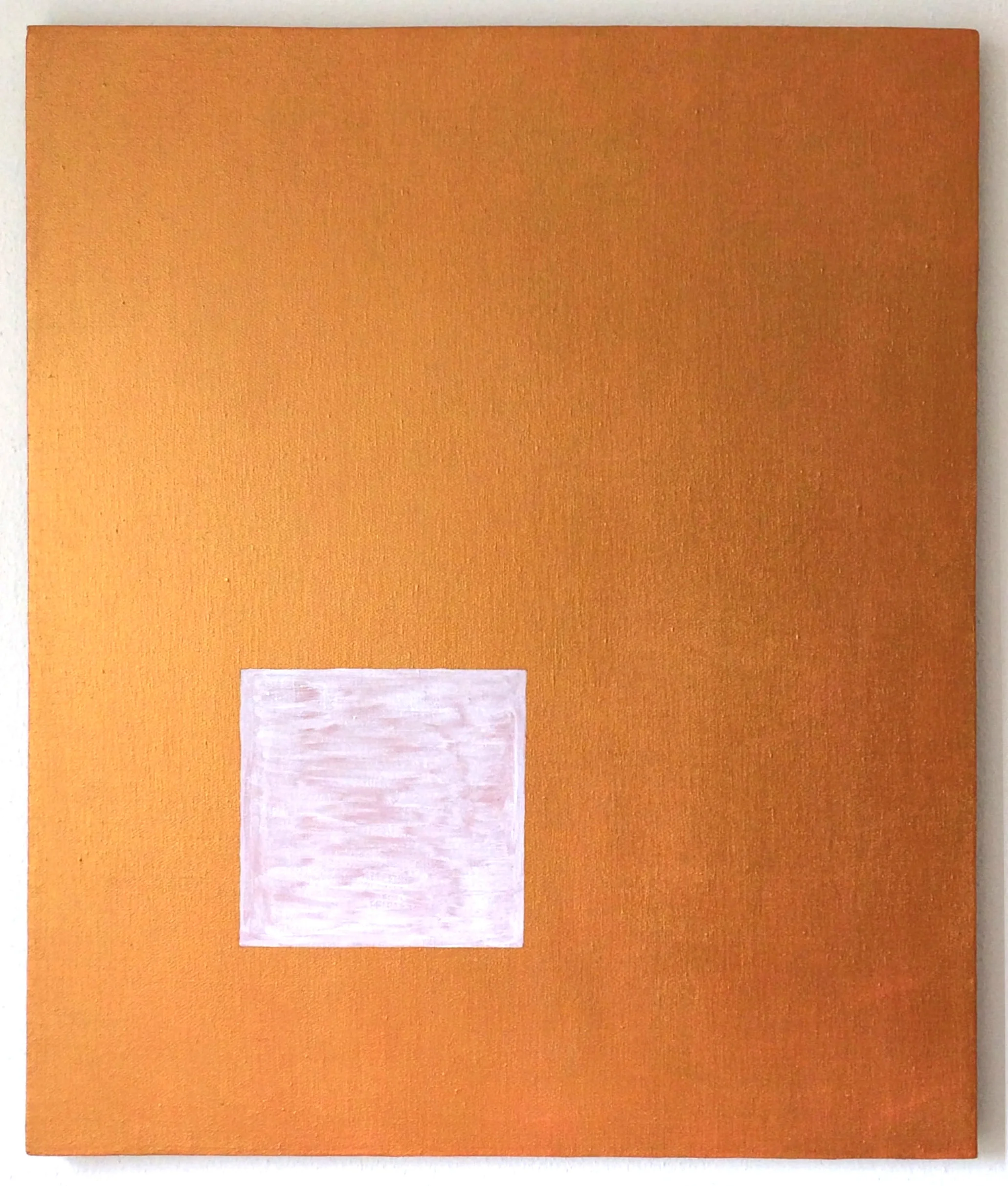 White Square in Gold