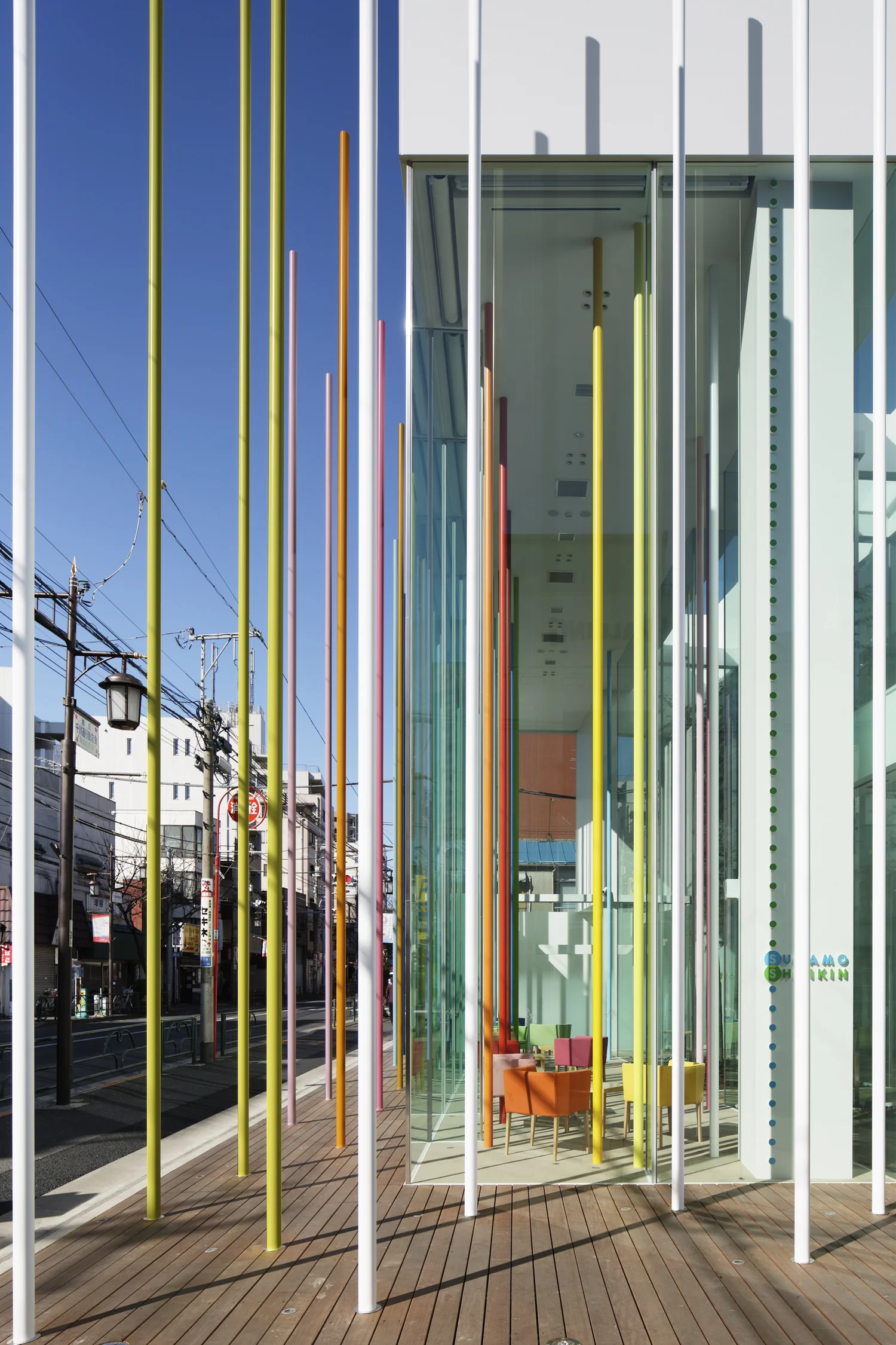 emmanuelle moureaux architecture + design — 巣鴨信用金庫江古田支店 emmanuelle moureaux architecture + design — 巣鴨信用金庫江古田支店
