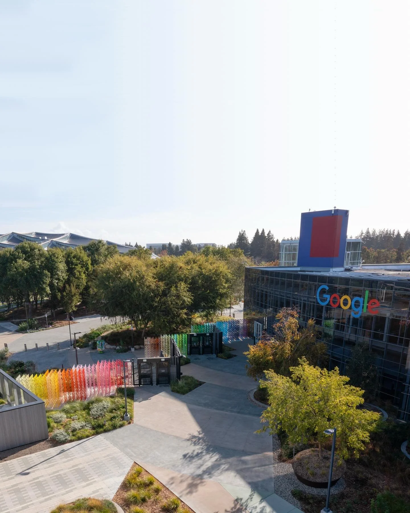 I am delighted to announce my collaboration with @google , to create sculptural entrances for its headquarters at the Googleplex. A series of three artworks named &ldquo;MIRAGE&rdquo; welcome people at each entrance. After five years of planning, the