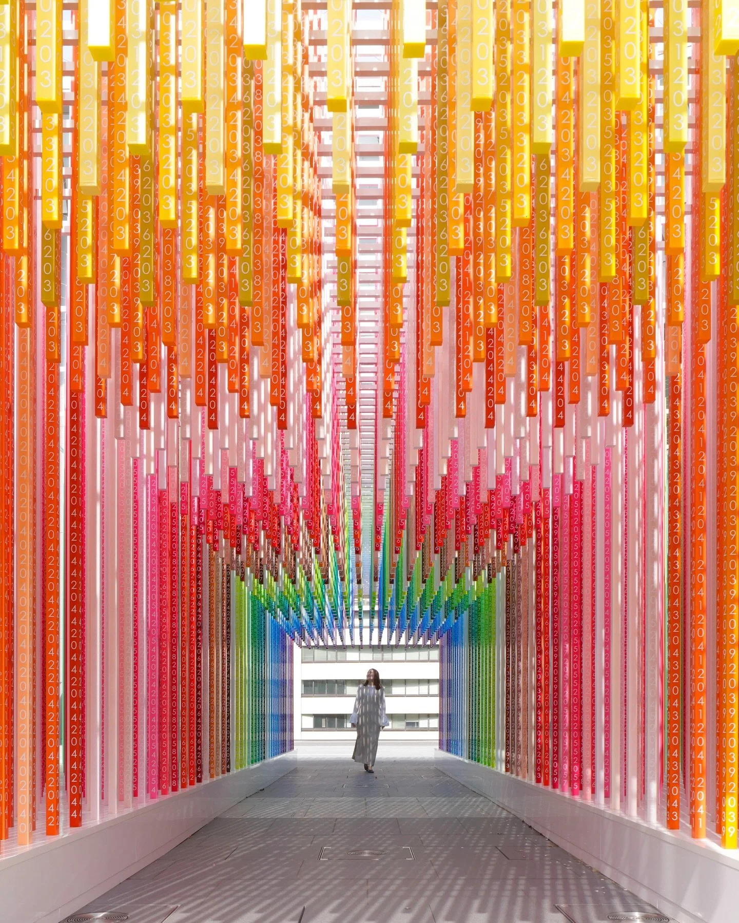 Featured on ARTE
La Grande Galerie Francophone
@lagrandegaleriefr 

From the &ldquo;100 colors&rdquo; series.
My segment starts at 37:00 &mdash; link in bio.

Color constructs space.

#100colors
#emmanuellemoureaux
#installationart
#contemporaryart
#