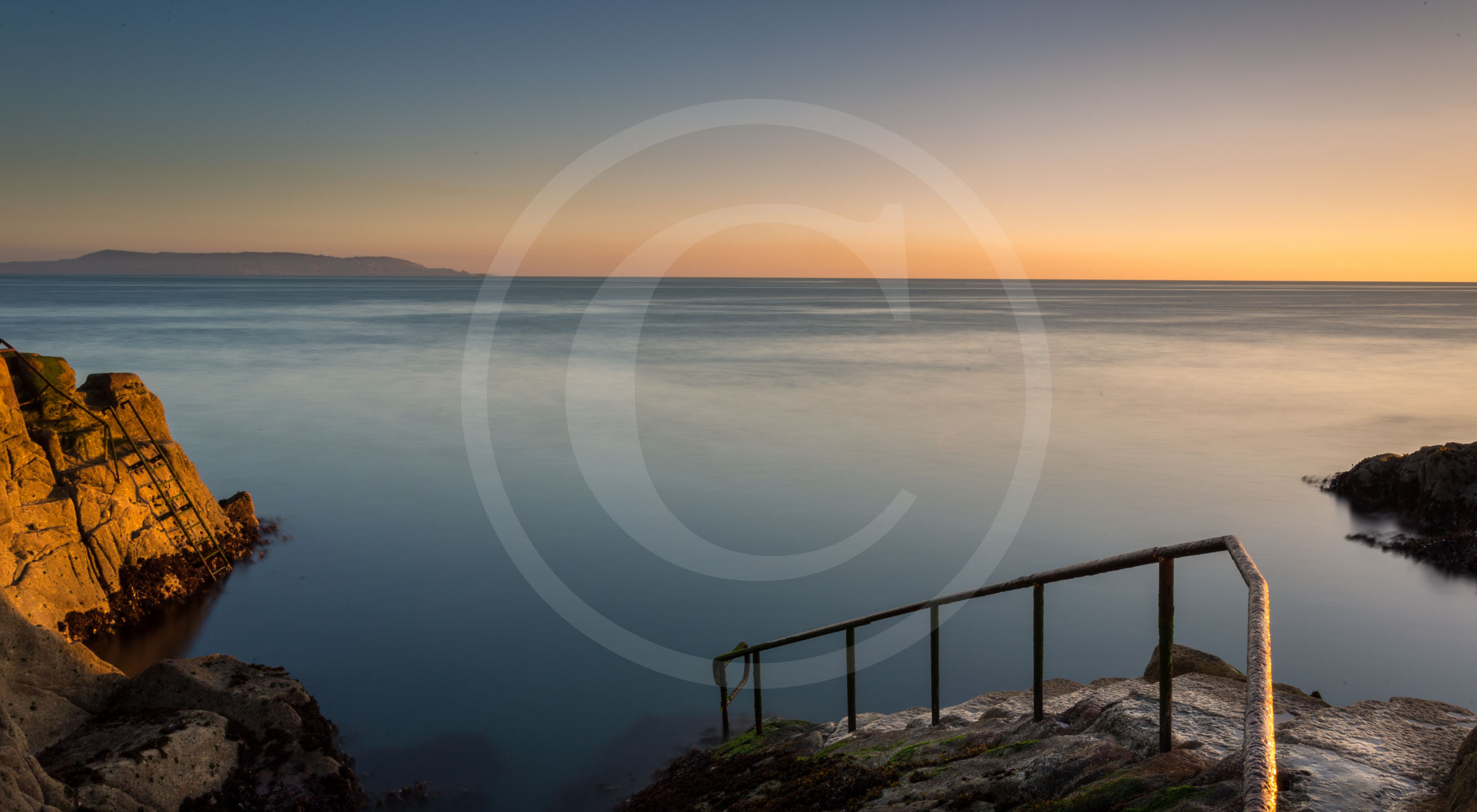 Sunrise at the Forty Foot, Dublin