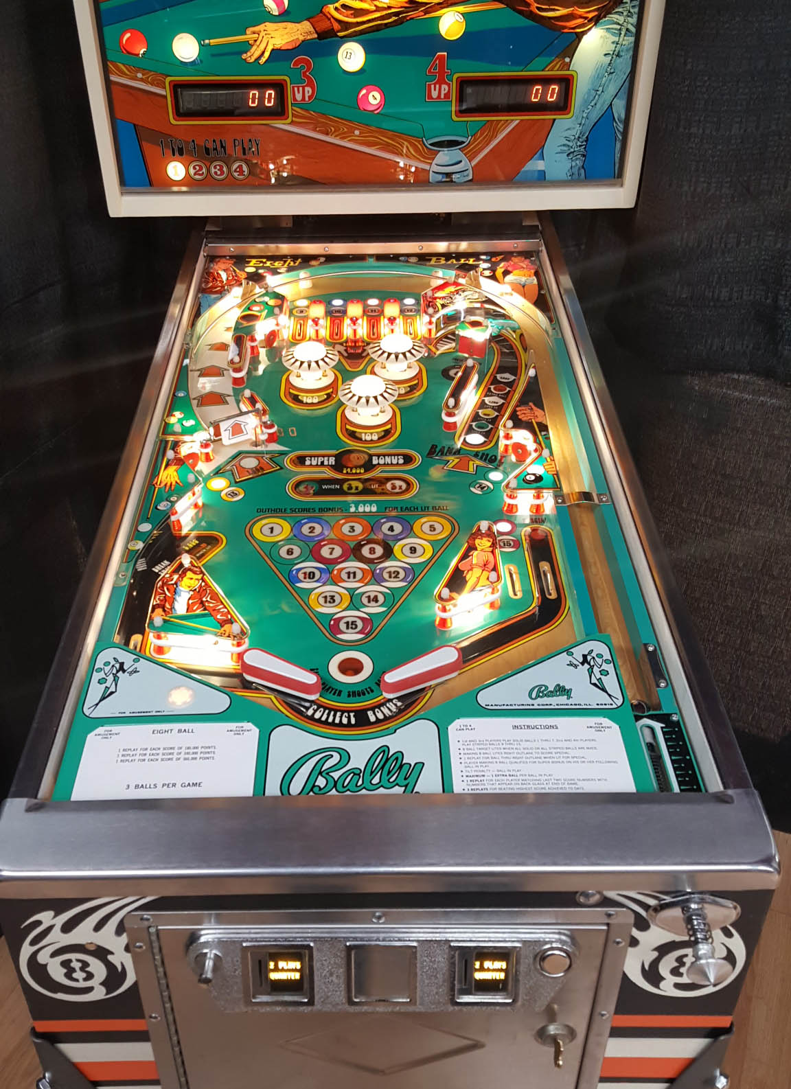 Classic Bally Pinball Machines — Arcades At Home Chicago Area Pinball