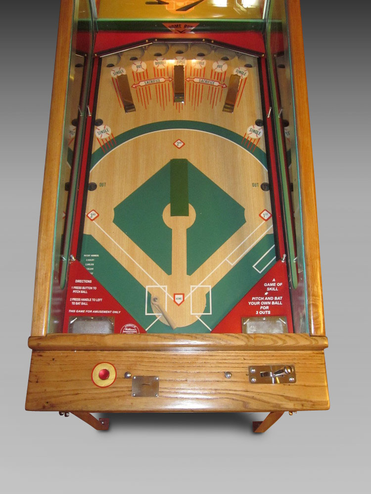 Vintage Baseball Pinball Game 