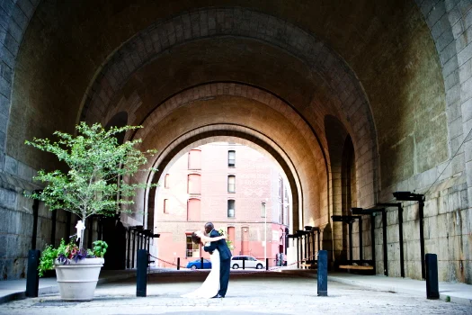 DUMBO Wedding vtbridge
