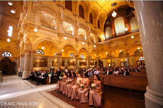St. Francis Xavier wedding ceremony.