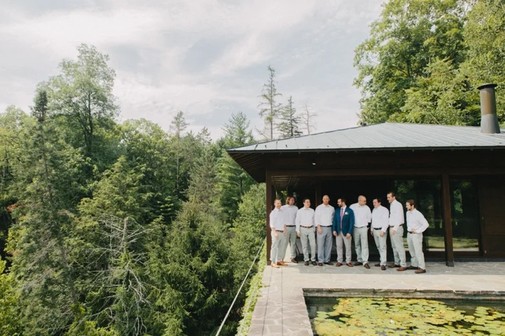 Hudson Valley Wedding/ Groomsmen photo/ Photo by Shannen Natasha