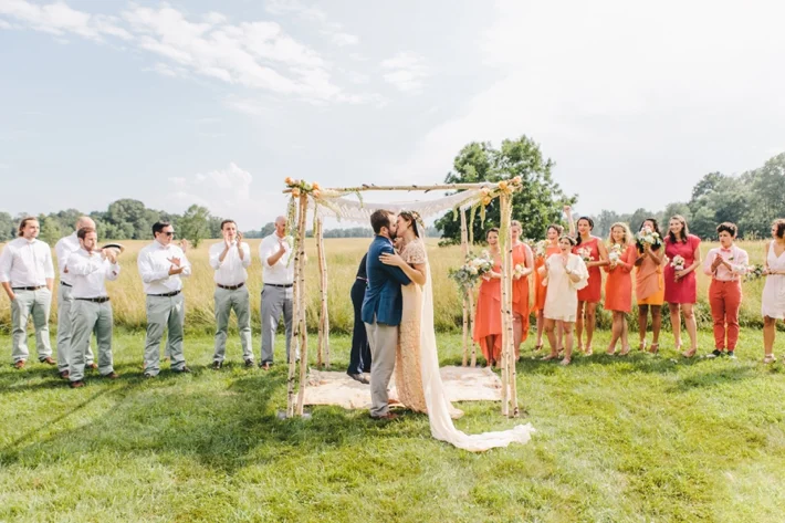 Outdoor wedding in the Hudson Valley! Photography by Shannen Natasha Photography