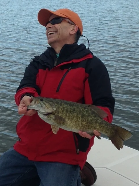 A hhandful of Lake Superior Smallmouth Bass is pure happiness. 