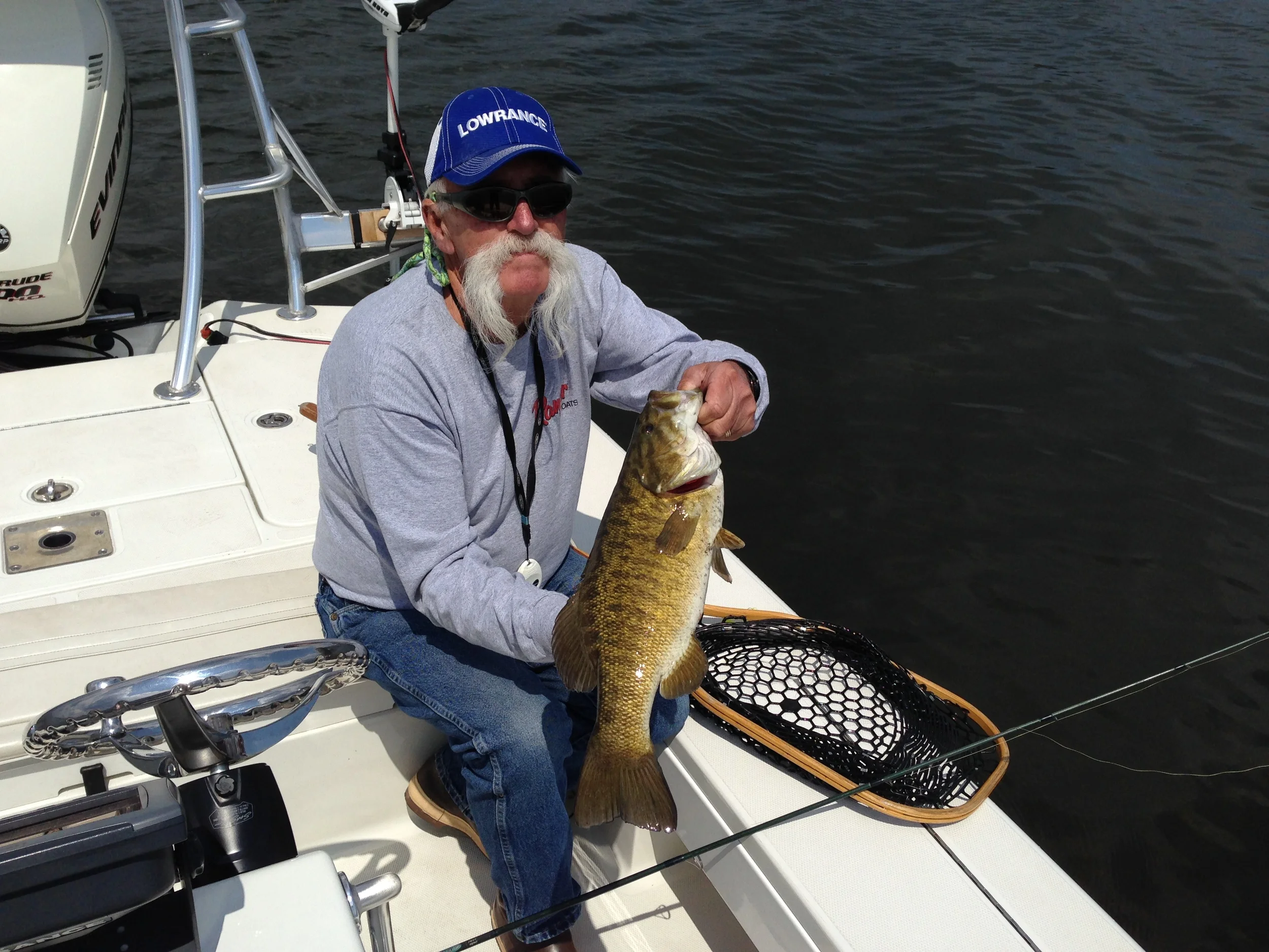 Roger is being inducted into the National Freshwater Fishing Hall of Fame in early August. Way to go Roger!
