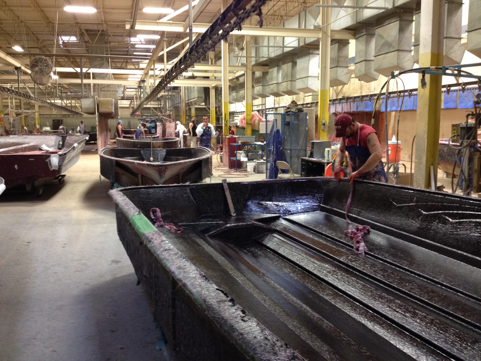 Lots of hard work goes into each boat! Pretty neat to see how a Ranger is built from start to finish.